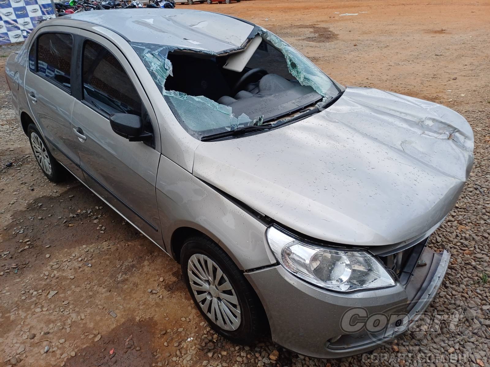 Veículo VW - VolksWagen Voyage VOLKSWAGEN VOYAGE 1.0 TOTAL FLEX 2012 2012 em leilão
