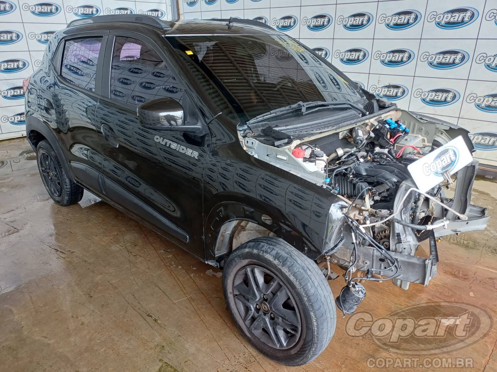 Veículo Renault Kwid Renault Kwid Outsider 1.0 SCe 2022 Colisão Média Monta 2022 em leilão