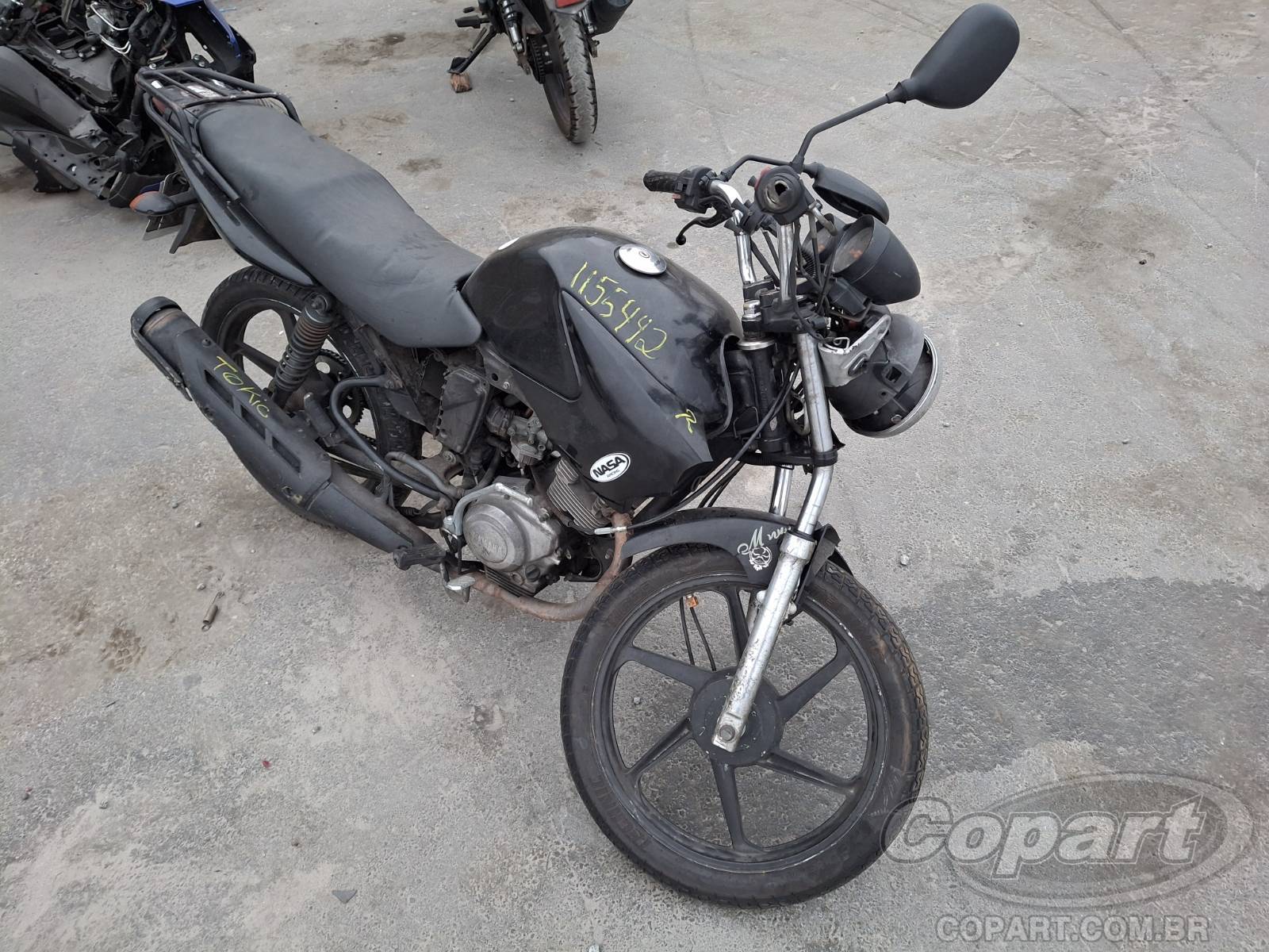 Yamaha YBR 125 Factor 2010 em leilão