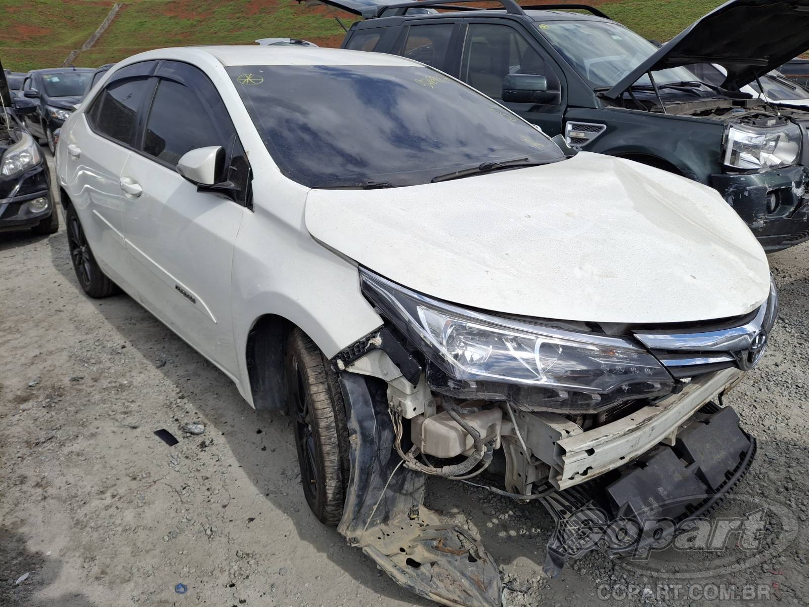 Veículo Toyota Corolla TOYOTA COROLLA GLI UPPER CVT 1.8 16V DUAL VVT-I 2017 2018 em leilão