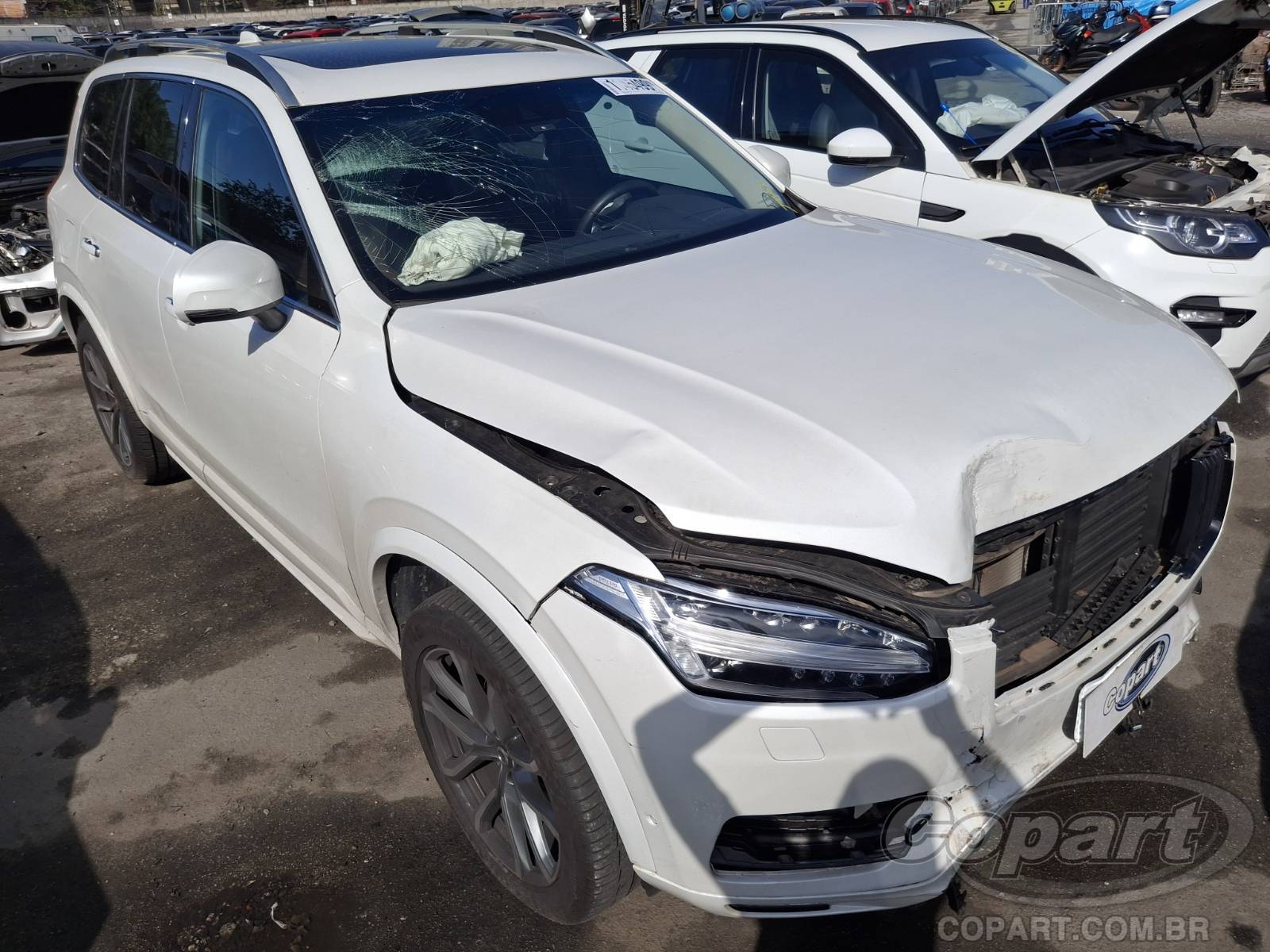 Veículo Volvo XC90 Volvo XC90 T6 Momentum AWD 2.0 Drive-e SC Turbo 2018 2018 em leilão