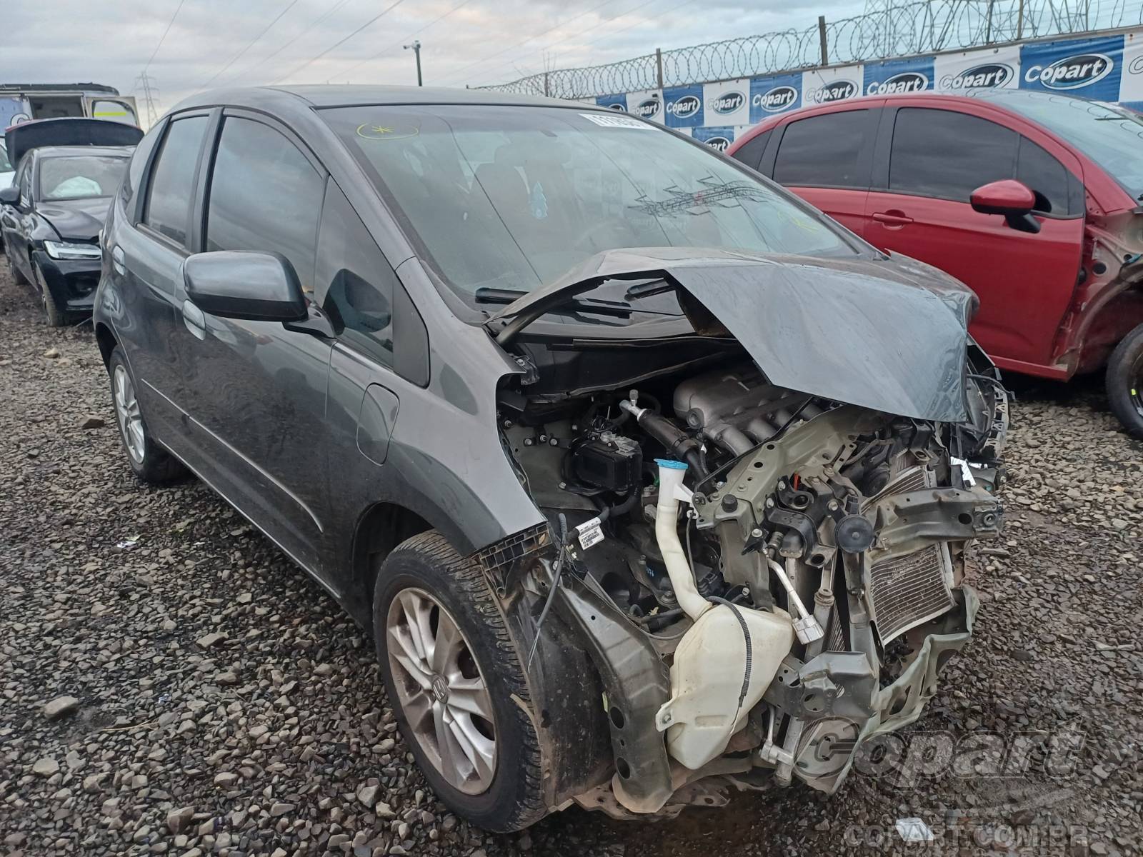 Veículo Honda Fit Honda Fit 2014 1.4 16V Flex - Dano Frontal 2014 em leilão