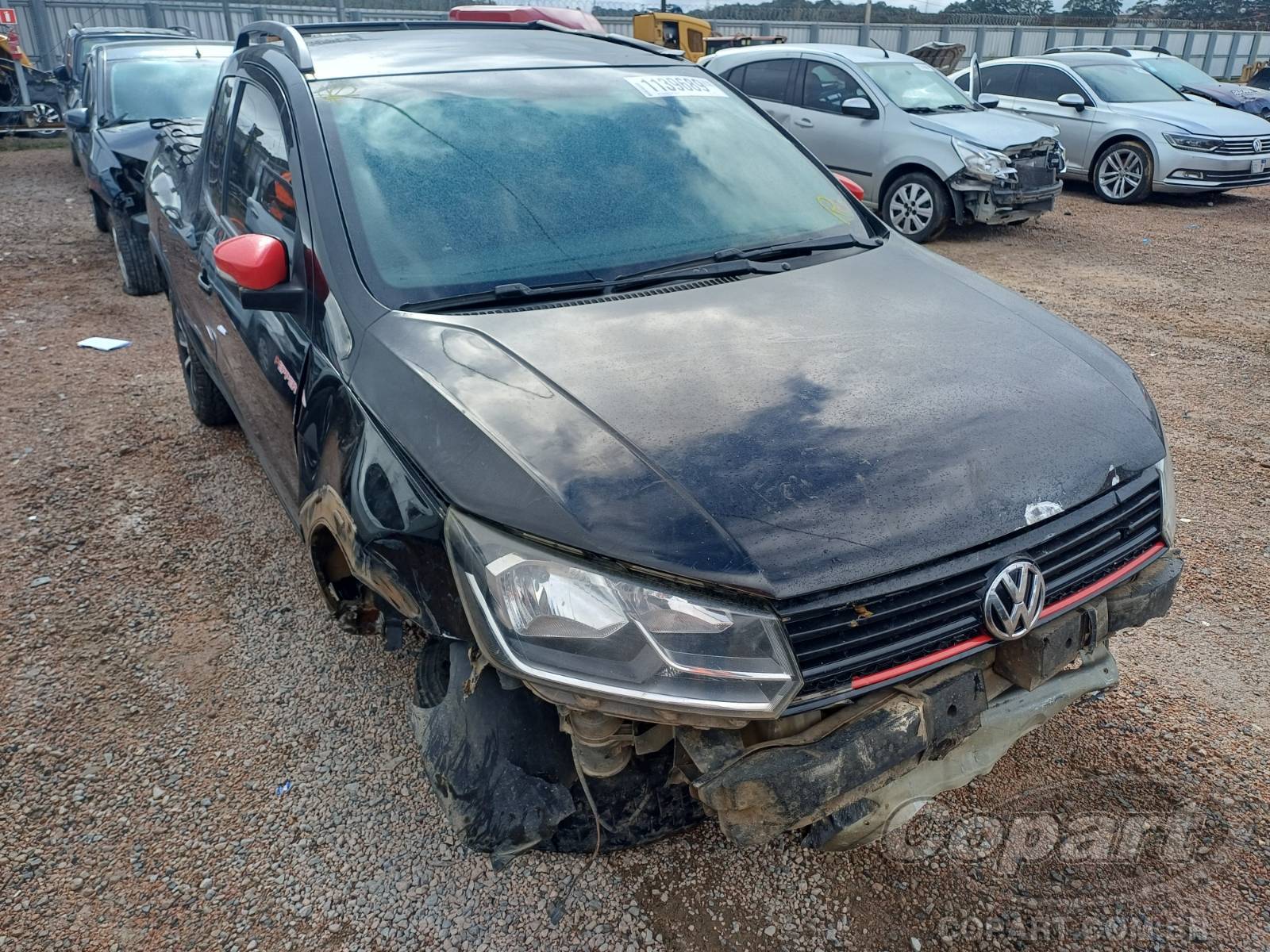 Veículo VW - VolksWagen Volkswagen Volkswagen Saveiro CE 2018 1.6 MSI 2018 em leilão