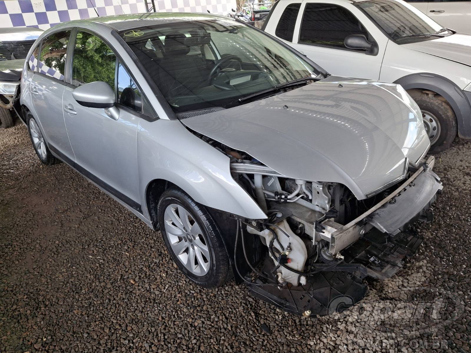 Veículo Citroën C4 Citroen C4 Tendance 1.6 16V 2014 Colisão Média Monta 2014 em leilão