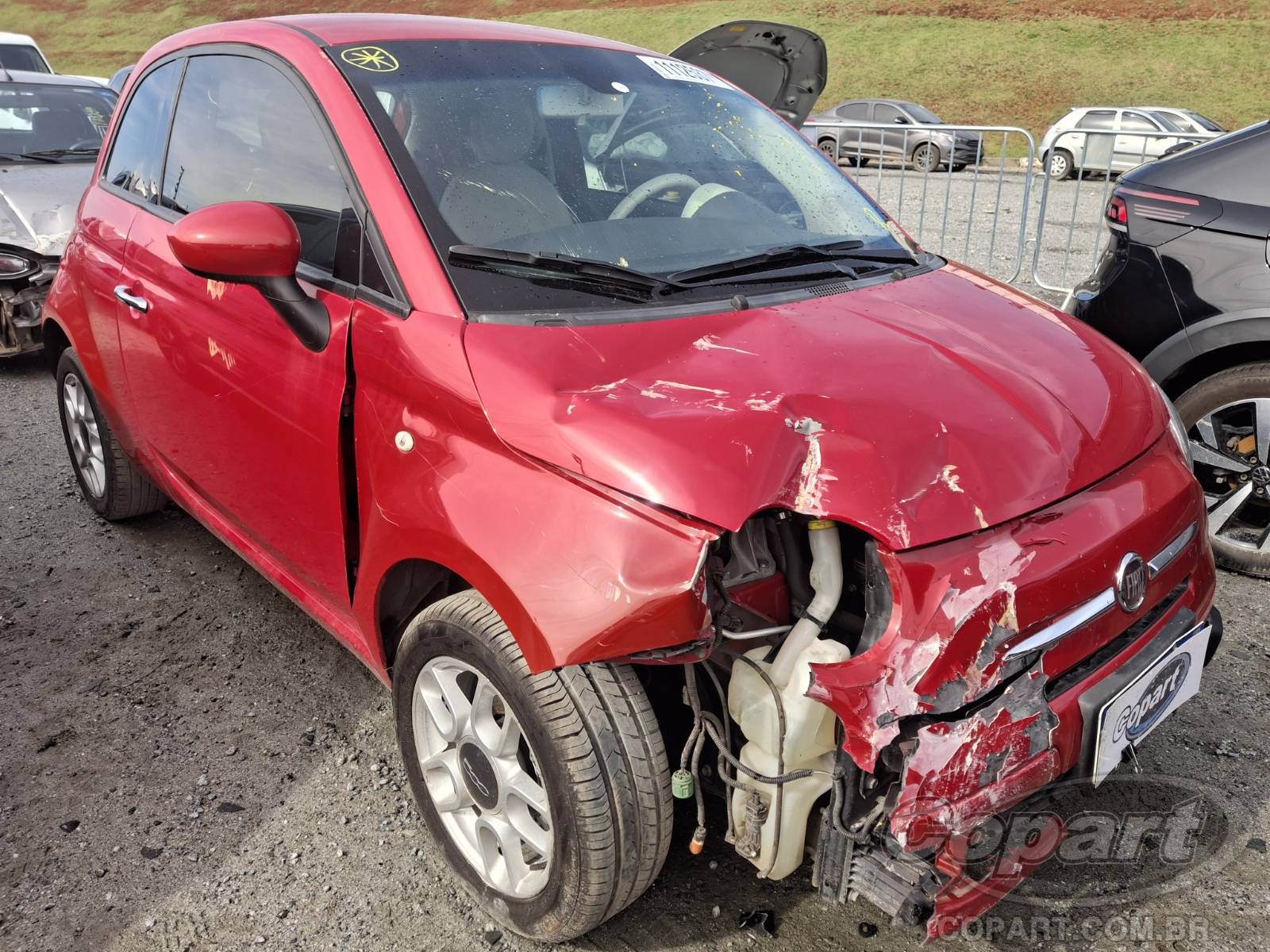 Veículo Fiat 500 FIAT 500 1.4 EVO 2014 2014 em leilão
