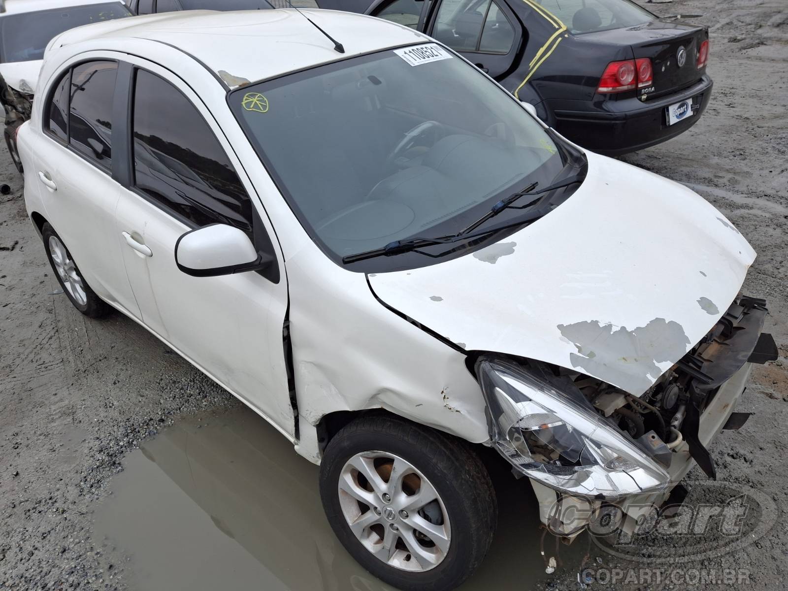 Veículo Nissan March NISSAN MARCH 2016 2016 em leilão
