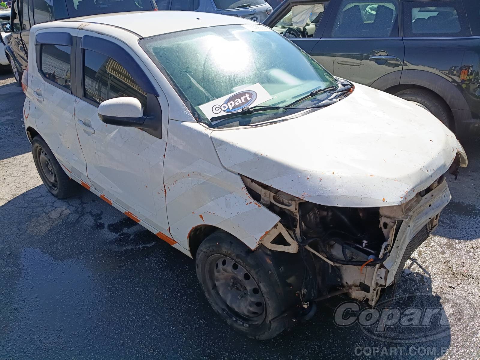 Veículo Fiat Mobi Fiat Mobi Like 1.0 Fire 2018 Colisão 2018 em leilão