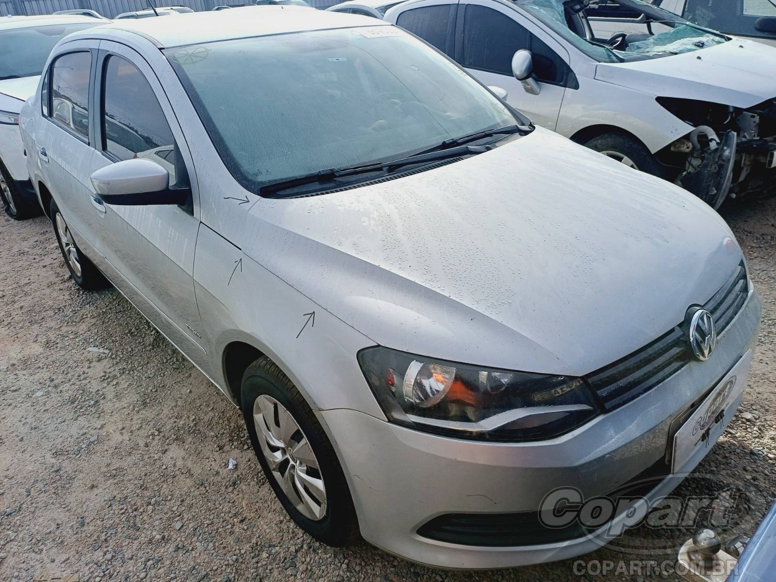 Veículo VW - VolksWagen Voyage Volkswagen Voyage 1.6 Total Flex 2013 Colisão Pequena Monta 2013 em leilão