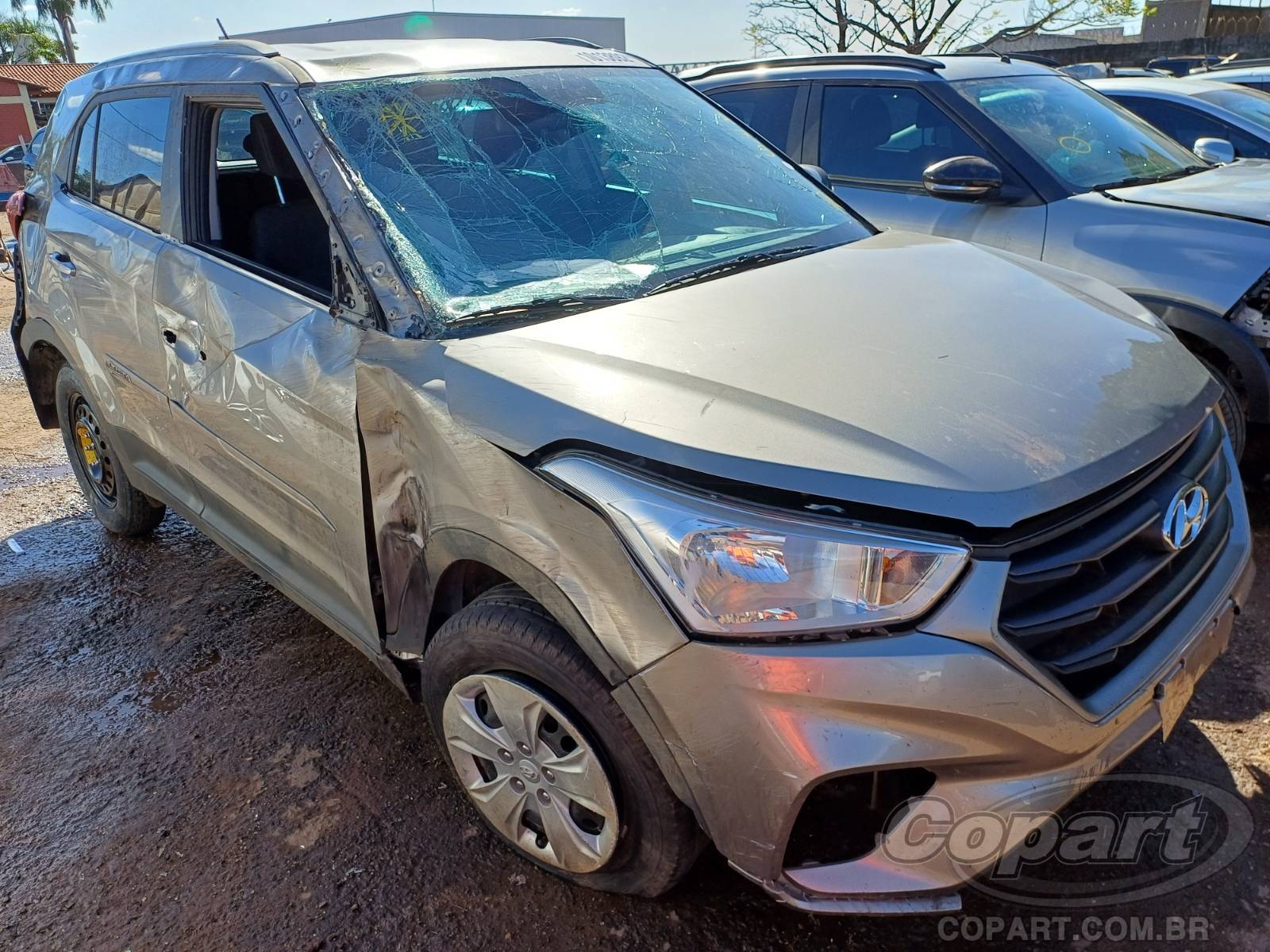 Veículo Hyundai Creta HYUNDAI CRETA Action 1.6 16V CVVT 2021 2021 em leilão