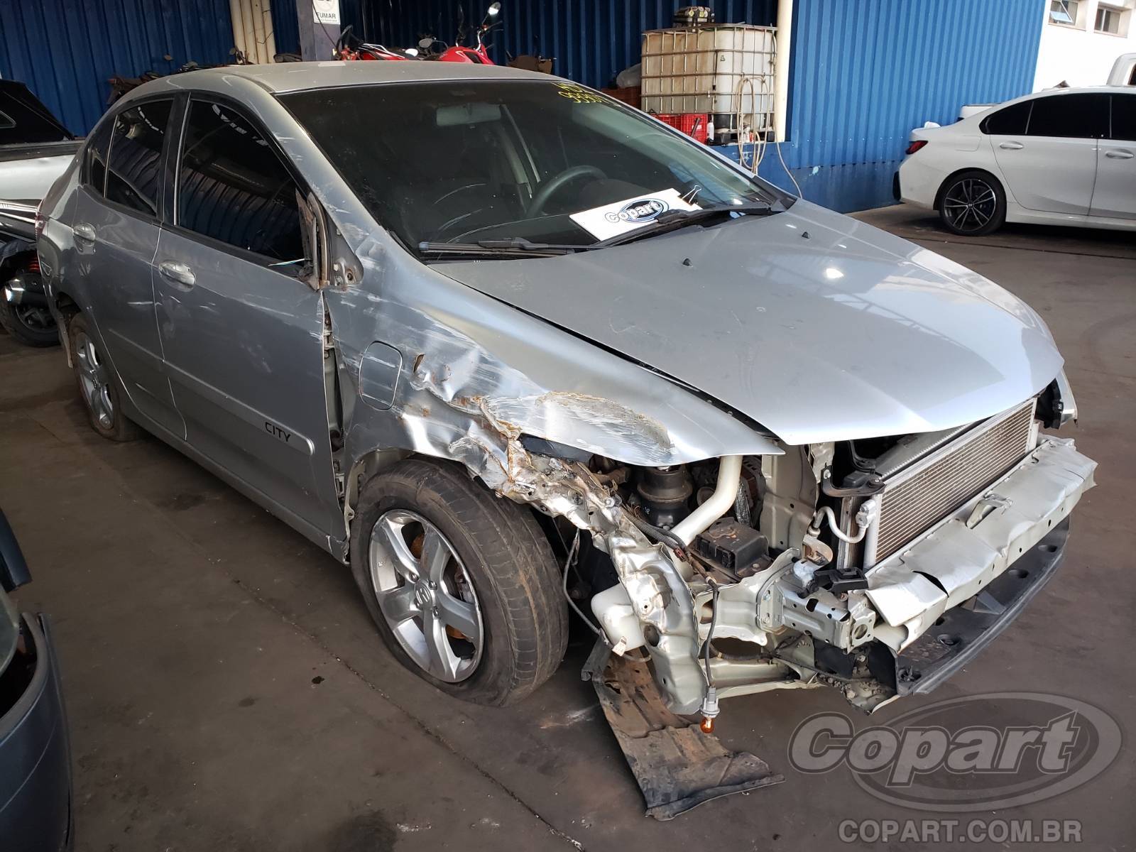 Veículo Honda City HONDA CITY LX 1.5 16V 2010 Colisão Média Monta 2010 em leilão