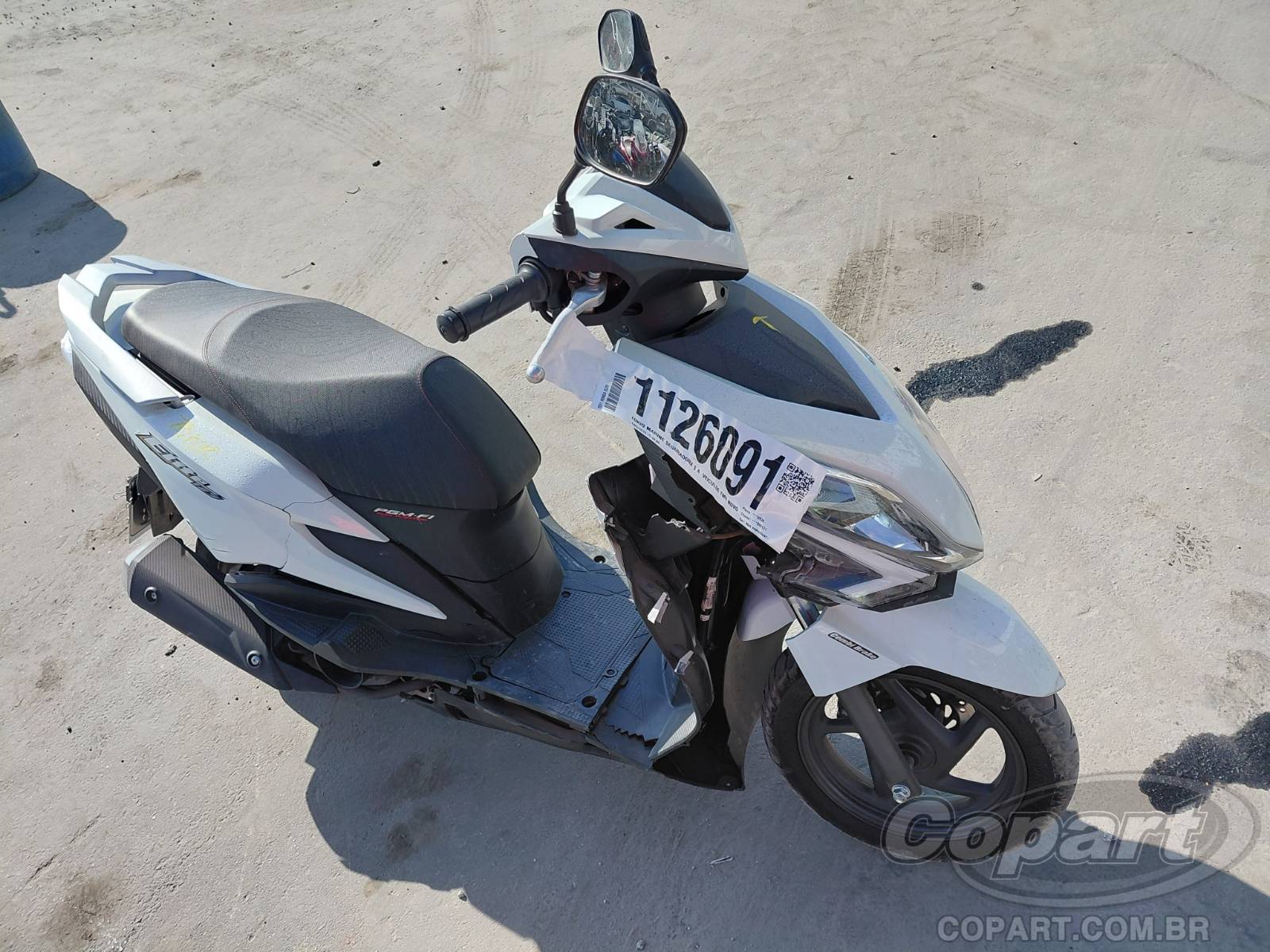 Veículo HONDA Honda HONDA ELITE 125 CBS V-MATIC 2021 em leilão