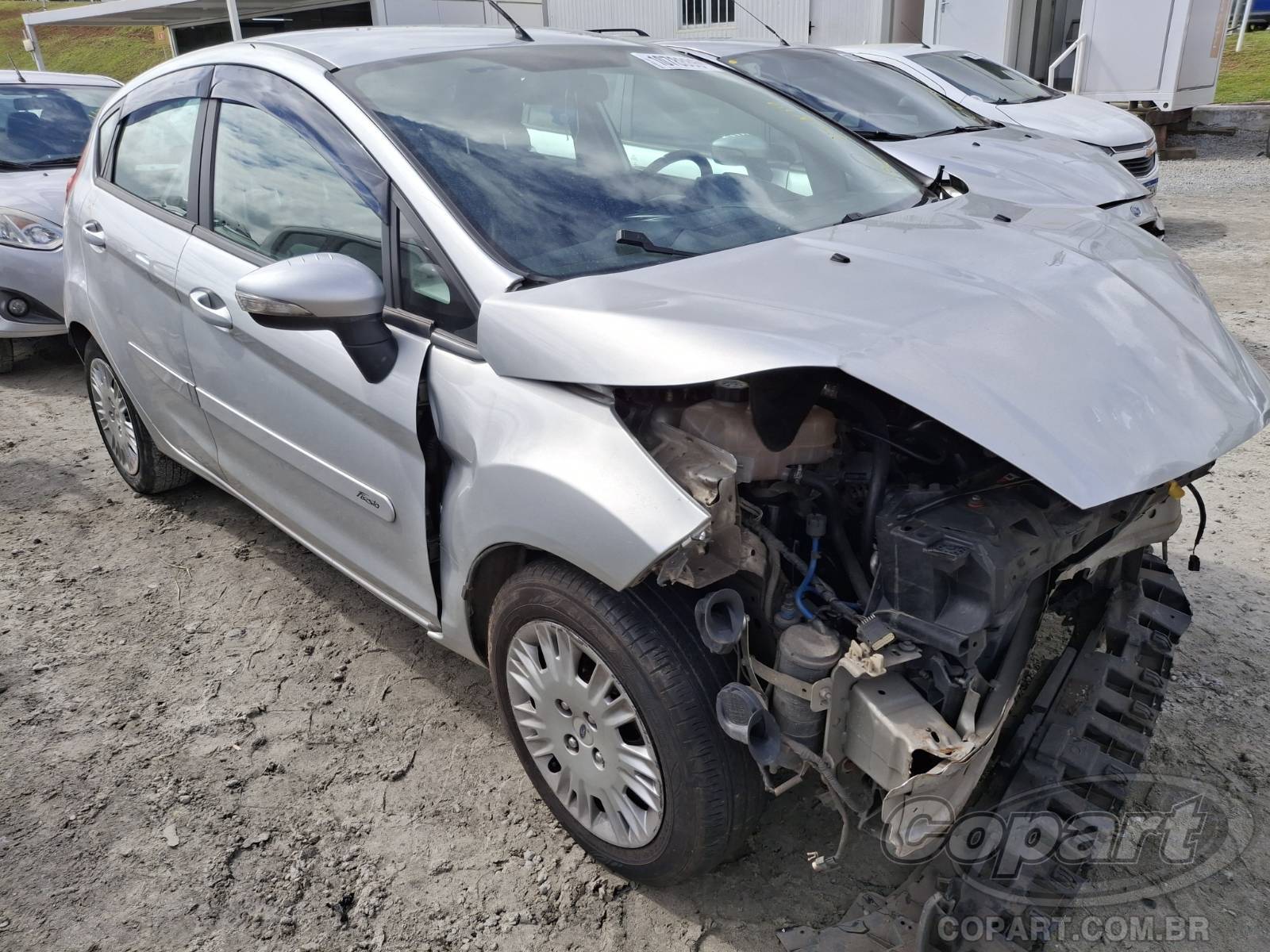 Ford Fiesta S 1.5 16V Sigma 2014 Colisão Frontal