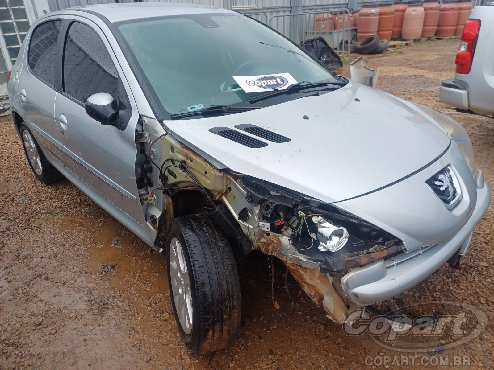 Peugeot 207 XS 1.6 16V 2012 Colisão Média Monta