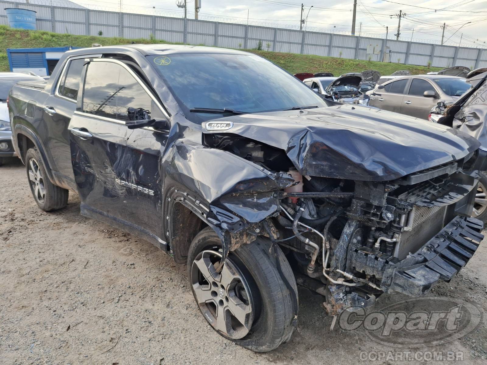 Veículo FIAT RAMPAGE RAM RAMPAGE 2024 Laramie 2.0 Hurricane Turbo 2024 em leilão