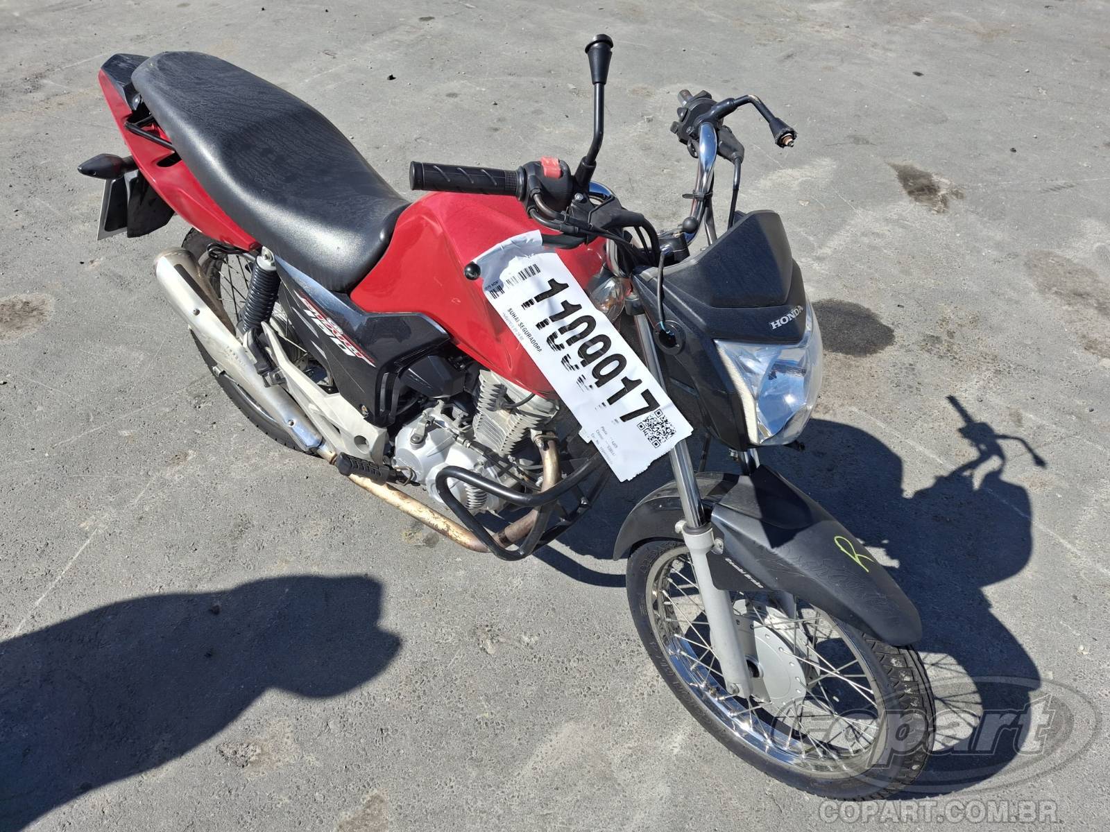 Honda CG 160 2019 em leilão