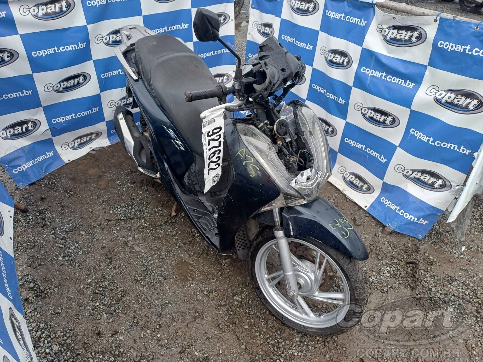 Veículo HONDA SH Honda SH 150i CVT 2018 Colisão Média Monta 2018 em leilão