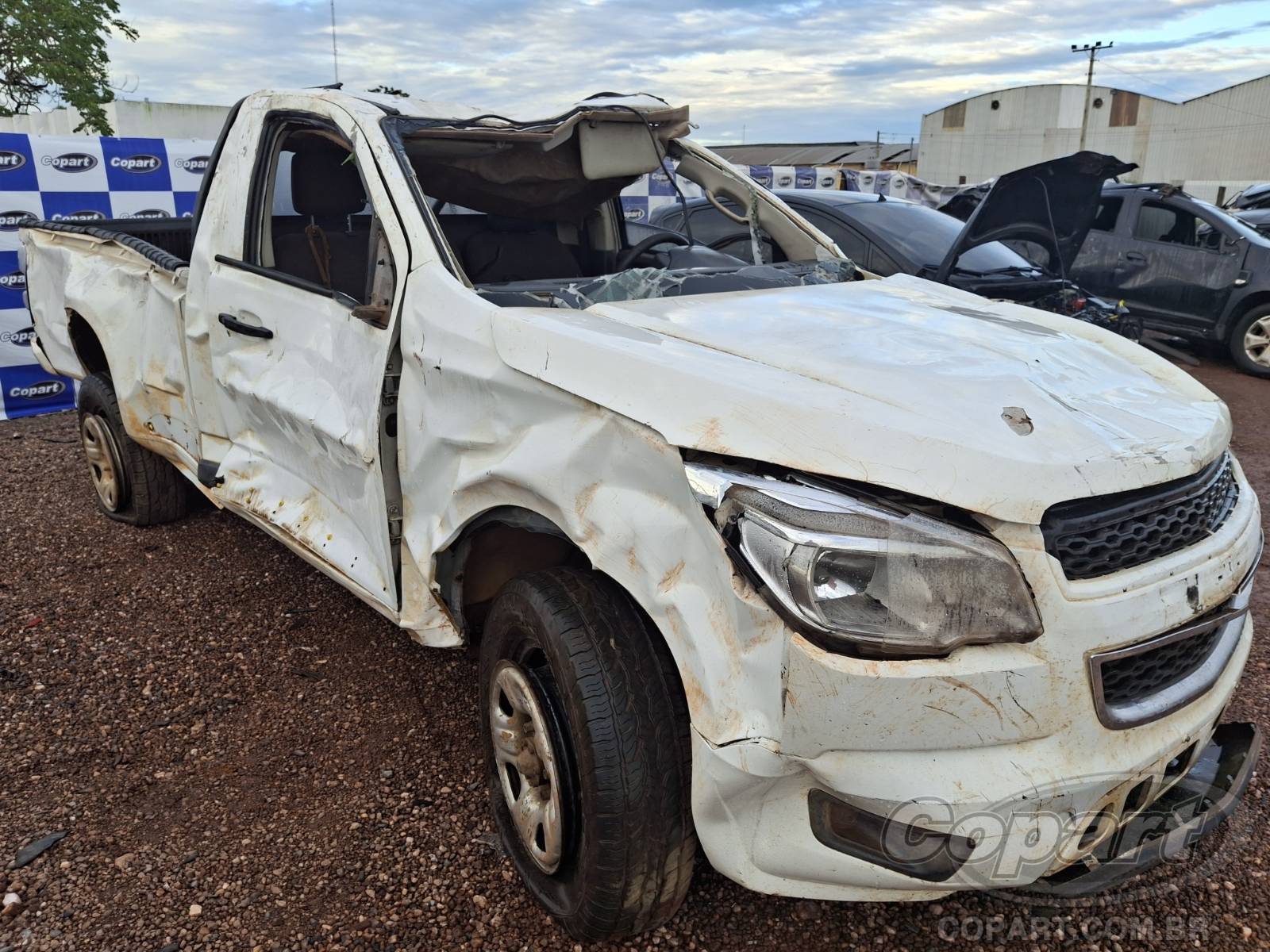 Veículo CHEVROLET S10 Chevrolet S10 LS 2.8 CTDI 2016 Médio Dano Enchente 2016 em leilão