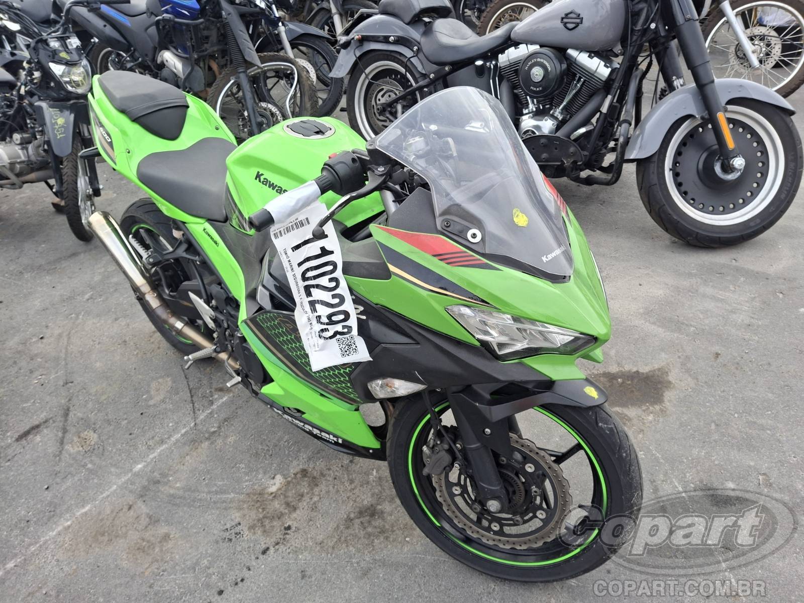 Veículo KAWASAKI Ninja Kawasaki Ninja 400 2020 2020 em leilão