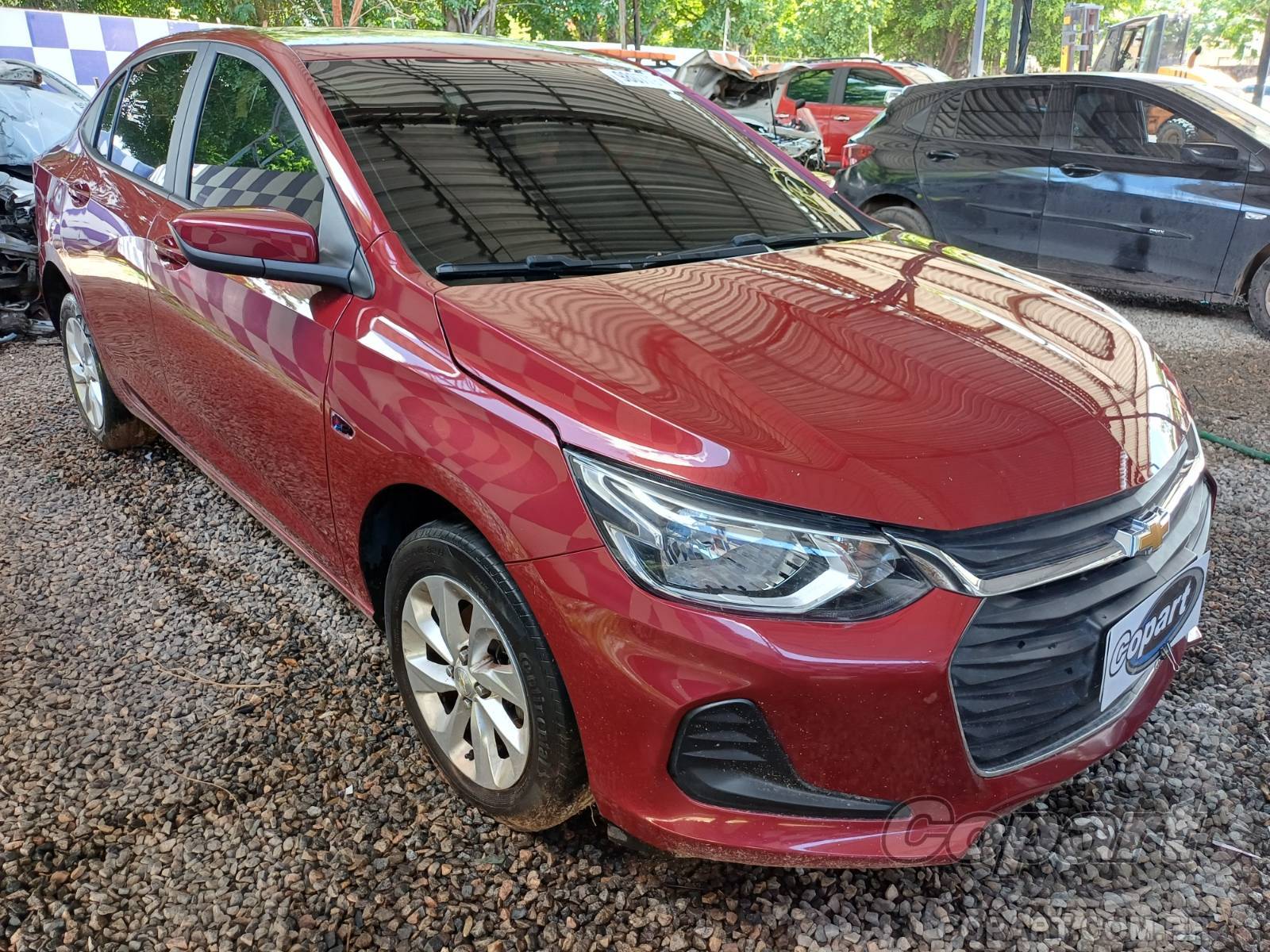Chevrolet Onix Plus LT AT 1.0 12V Ecotec Turbo 2022 Enchente Médio