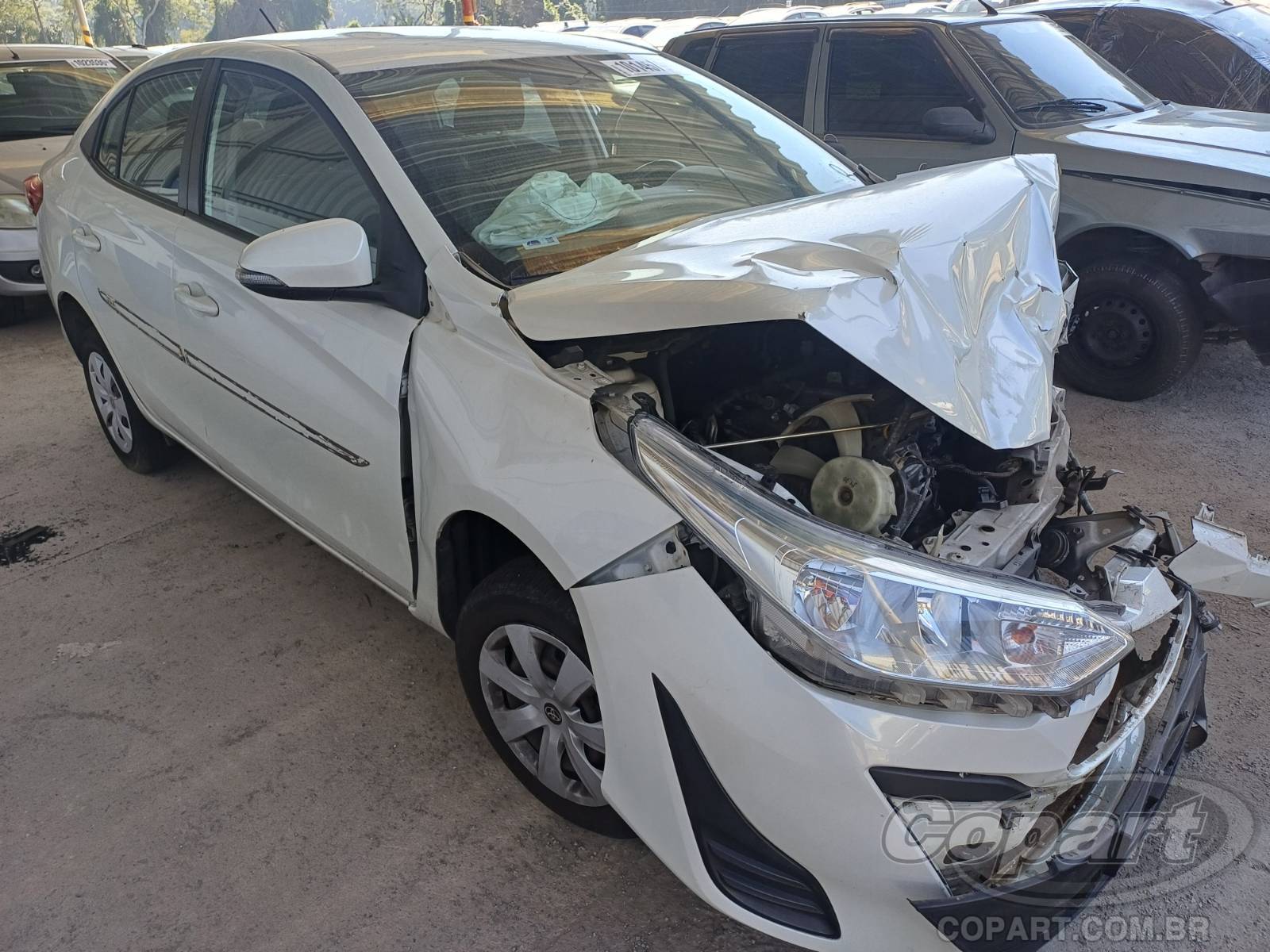 Veículo Toyota Yaris TOYOTA YARIS SEDA XL LIVE CVT 1.5 16V 2020 2020 em leilão