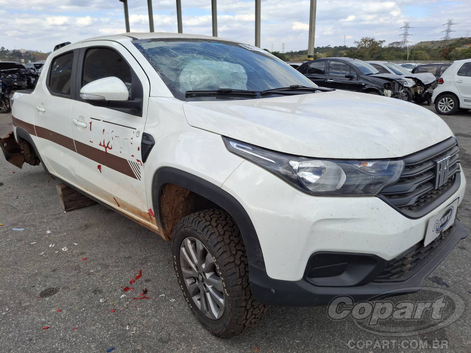 Veículo Fiat Strada 2023 FIAT STRADA CD 2024 em leilão