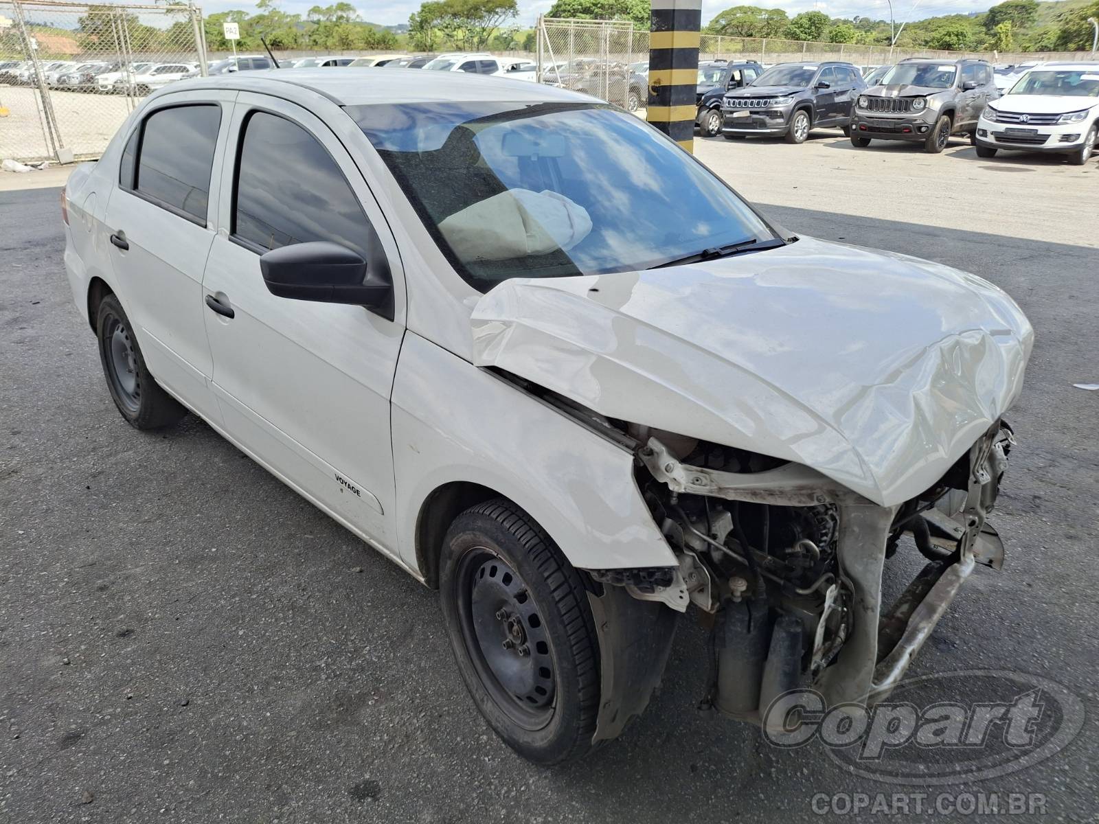 Veículo VW - VolksWagen Volkswagen VOLKSWAGEN VOYAGE 2023 2023 em leilão