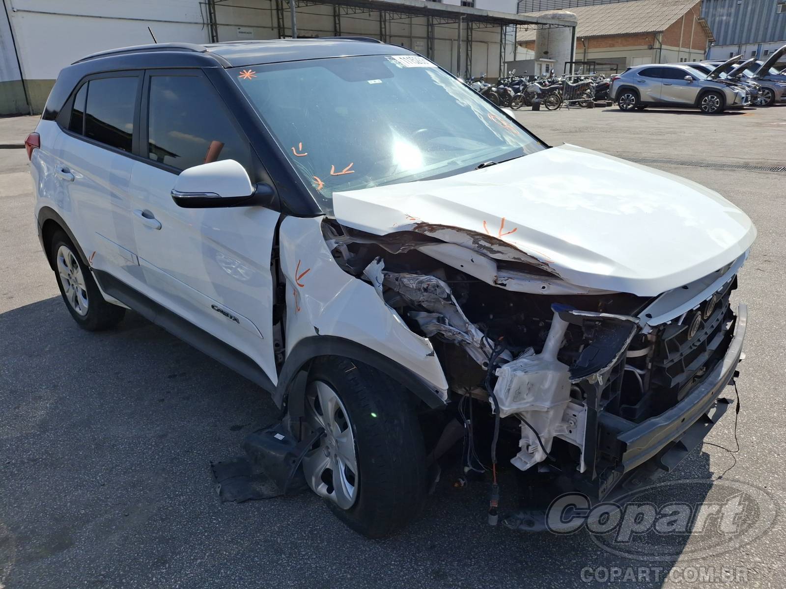 Veículo Hyundai Creta Hyundai Creta Attitude 1.6 16V CVVT 2021 2021 em leilão