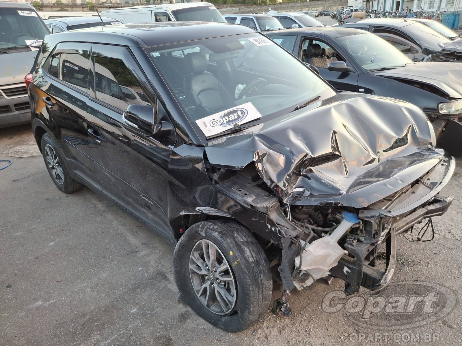 Veículo Hyundai Creta Hyundai Creta Attitude 1.6 16V CVVT 2019 Colisão Média Monta 2019 em leilão