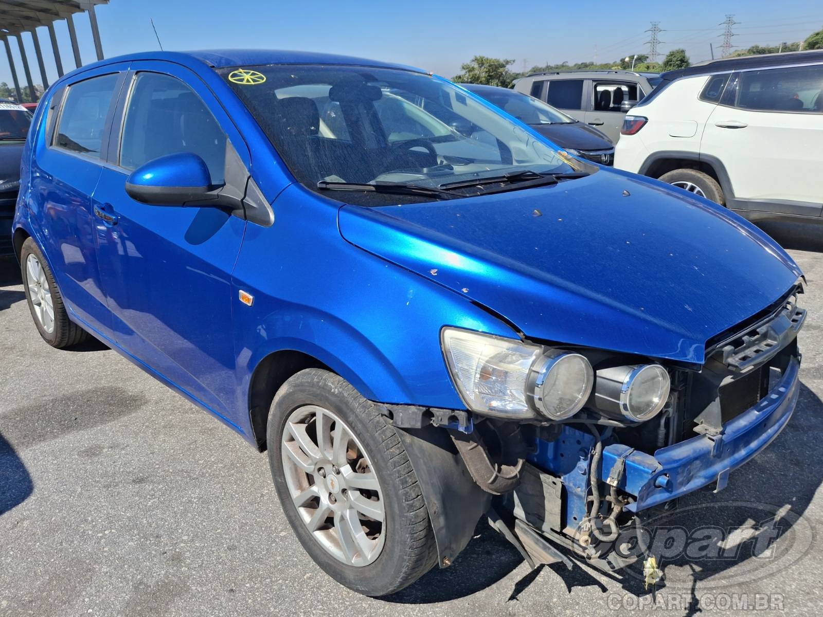 Veículo GM - Chevrolet Sonic Chevrolet Sonic LTZ AT 1.6 16V Ecotec 2012 2012 em leilão