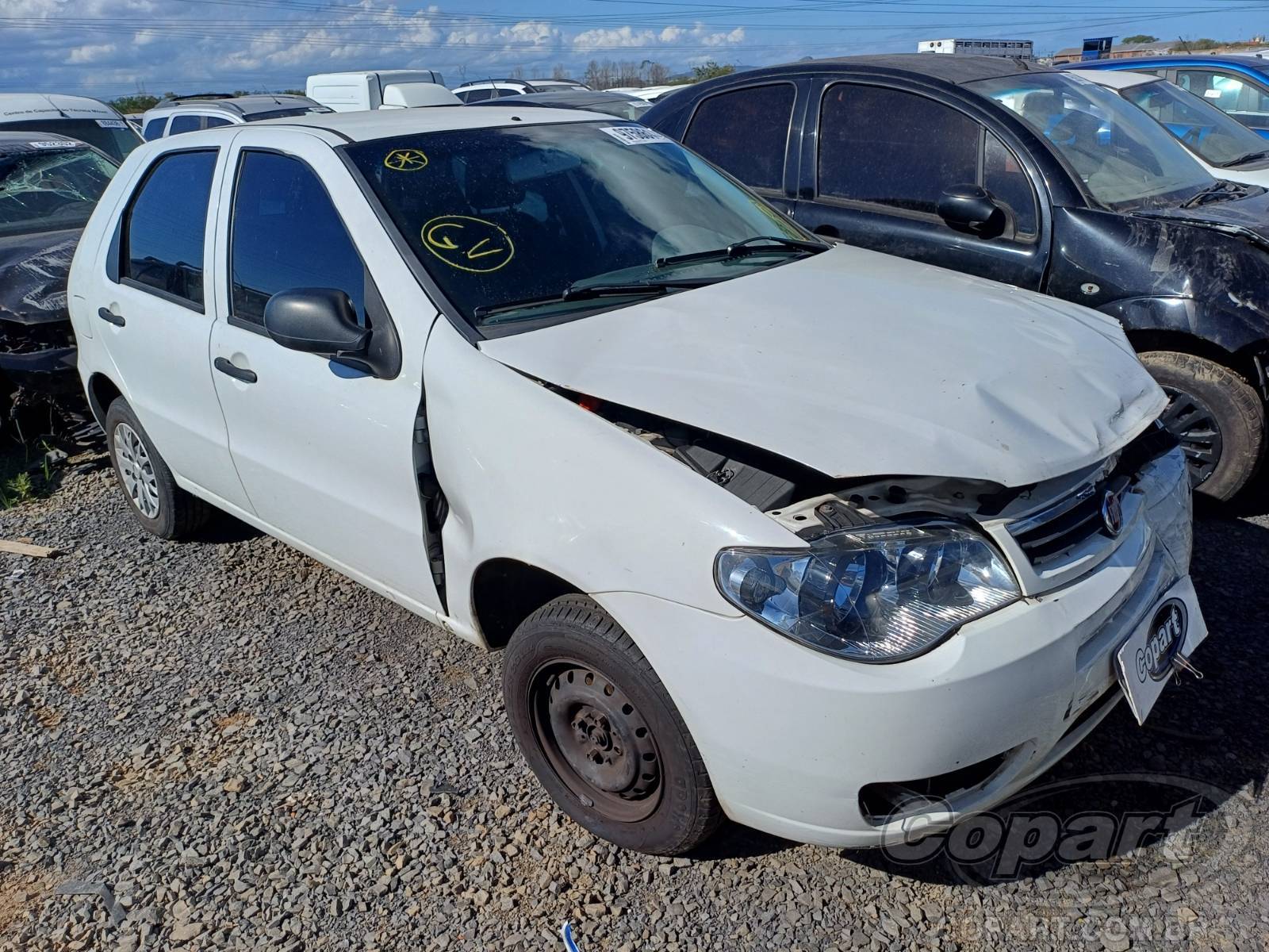 Fiat Palio Fire 1.0 Evo 2016 Colisão Média Monta