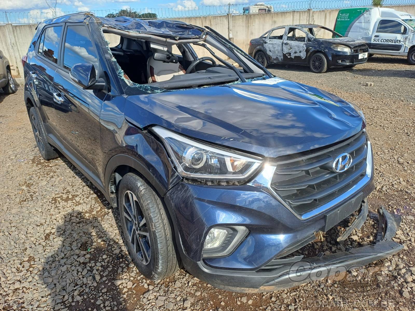 Hyundai Creta Prestige 2.0 16V 2021 Médio Dano