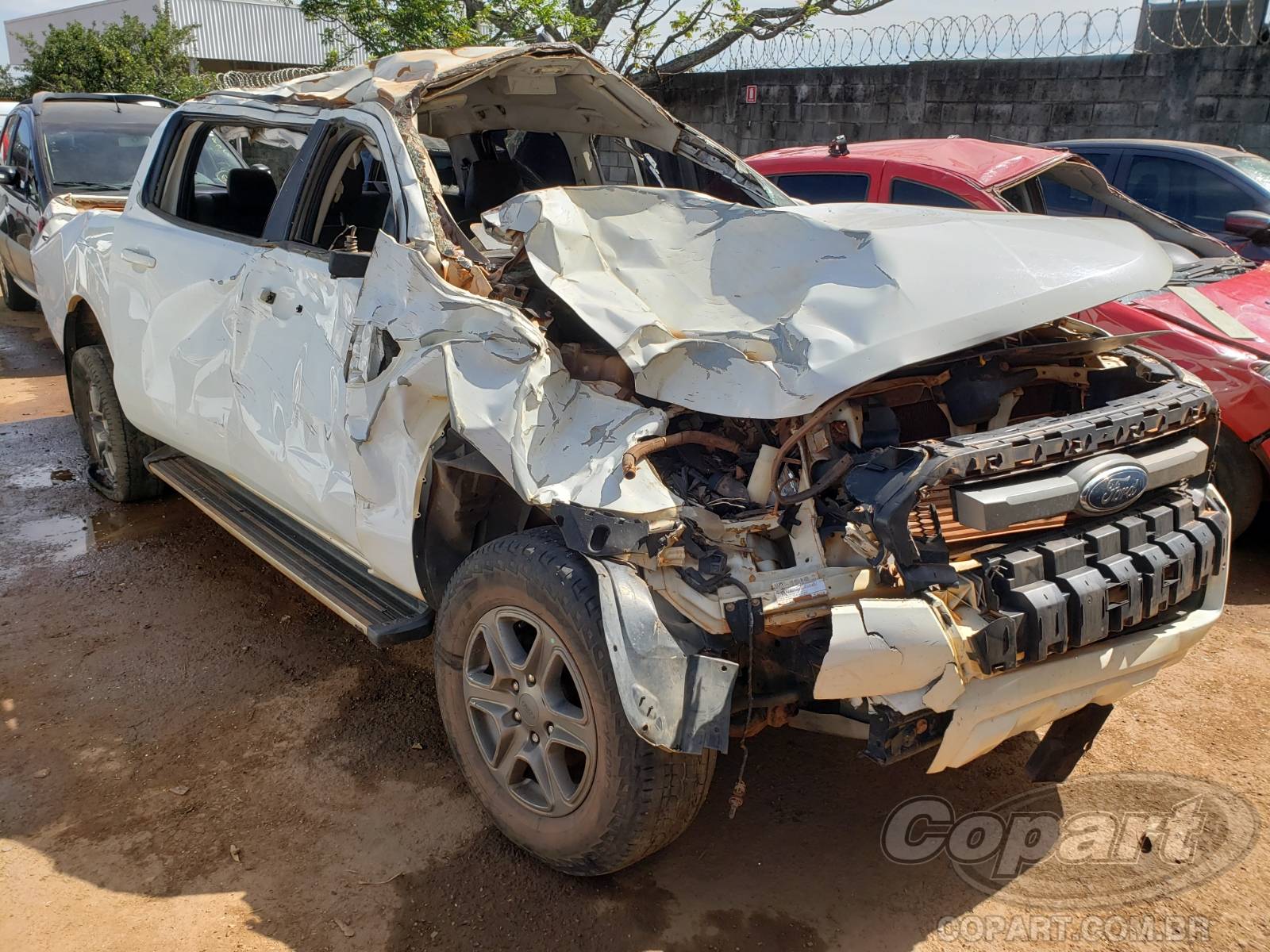 Veículo FORD Ranger 2019 FORD RANGER CD XLS 2.2 DURATORQ 2019 em leilão