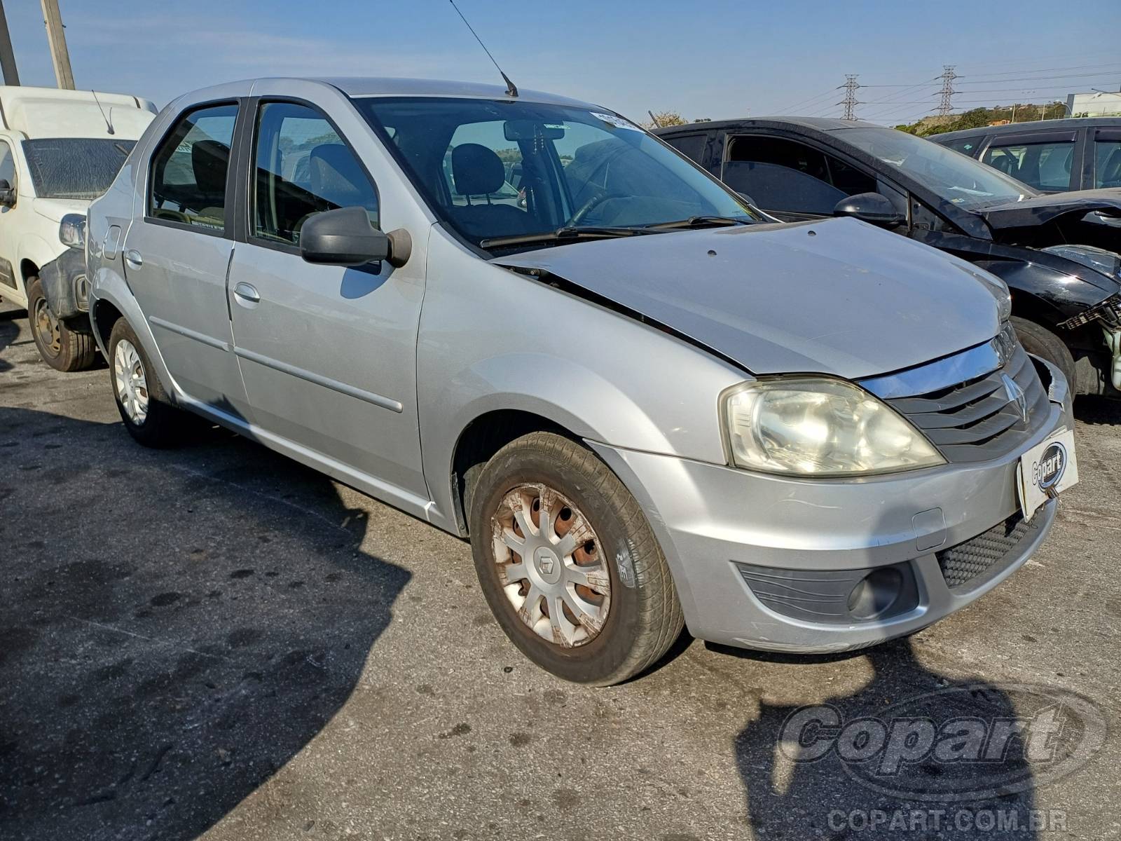 Veículo Renault Logan RENAULT LOGAN Expression 1.0 16V Hi-Flex 2012 2012 em leilão