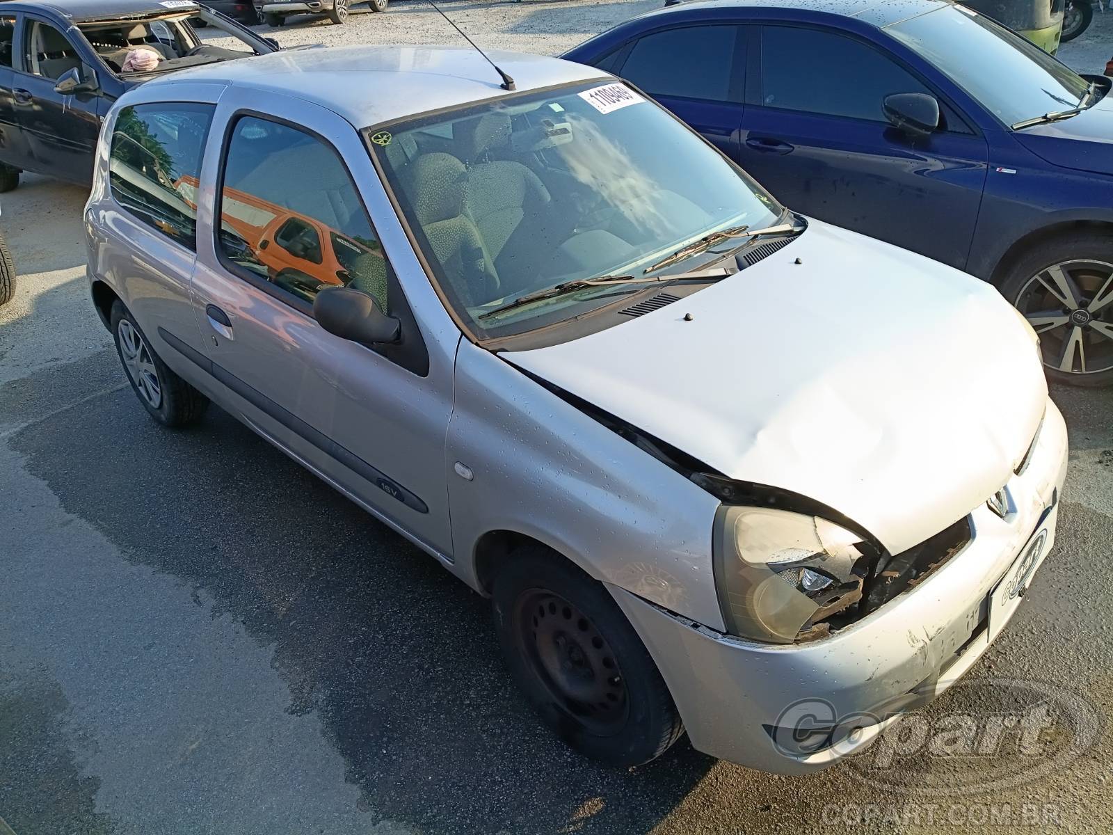 Veículo Renault Clio RENAULT CLIO 1.0 16V HI-FLEX 2009 2010 em leilão
