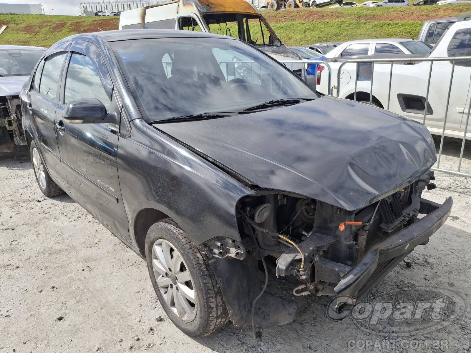 Veículo VW - VolksWagen Polo Volkswagen Polo Sedan Comfortline 1.6 Total Flex 2010 2010 em leilão