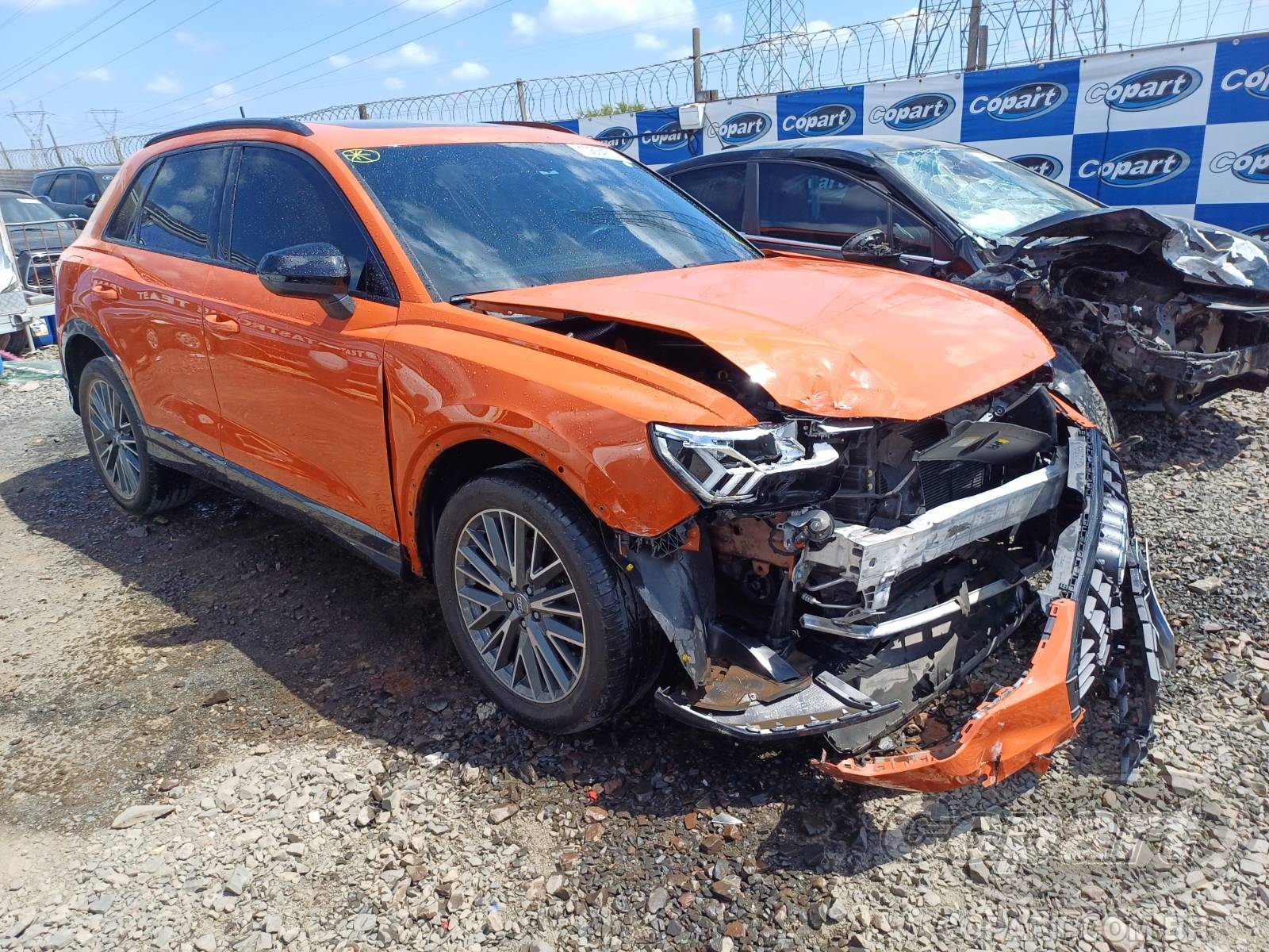 Veículo Audi Q3 AUDI Q3 1.4 16V TFSI Turbo 2019/2020 2020 em leilão