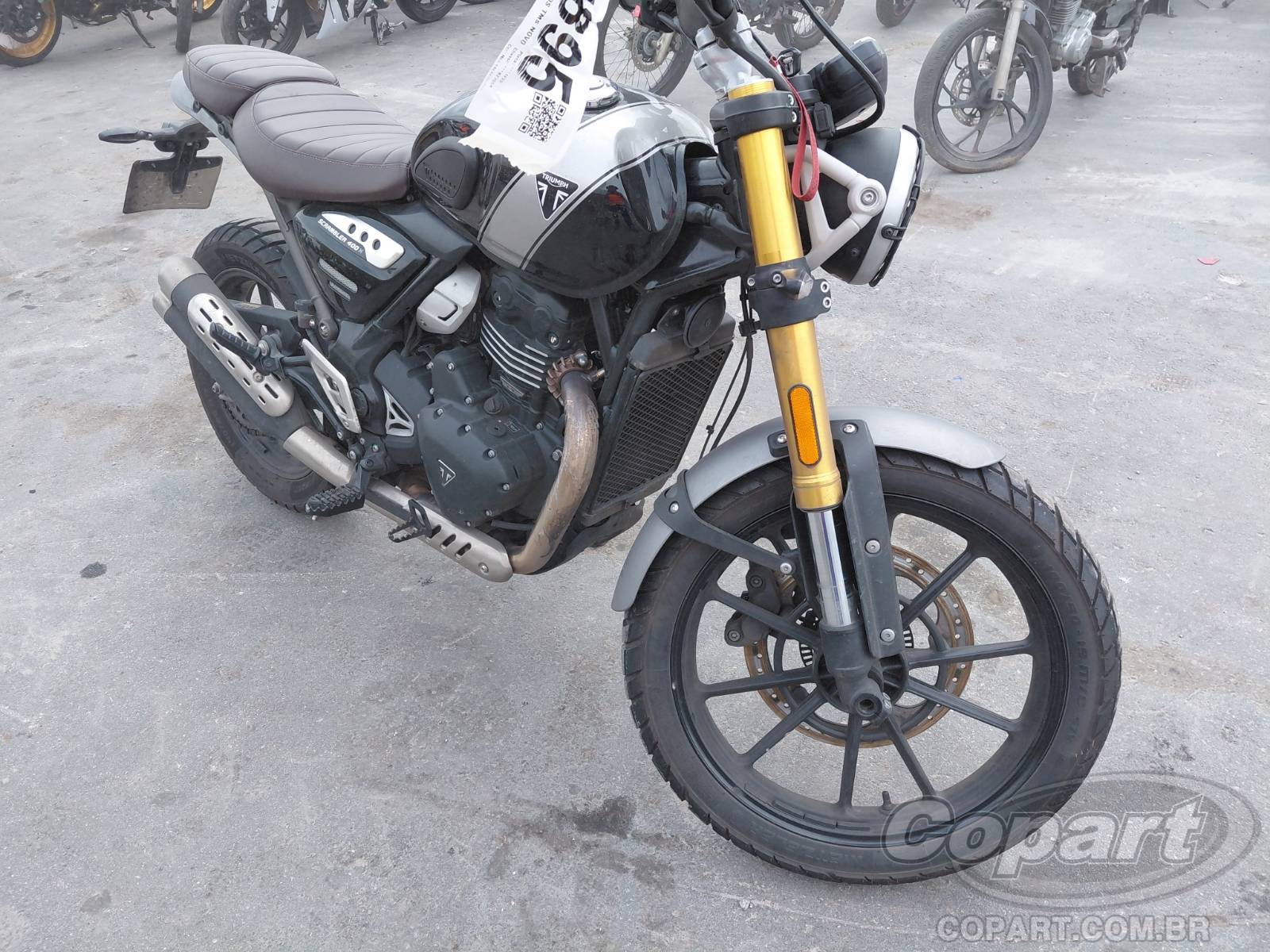 Veículo TRIUMPH Scrambler Triumph Scrambler 400 X 2025 2025 em leilão