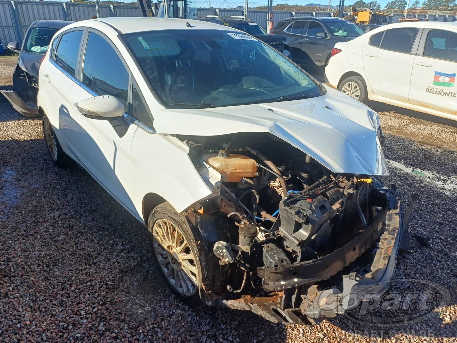 Veículo Ford Fiesta FORD FIESTA 2017 2017 em leilão