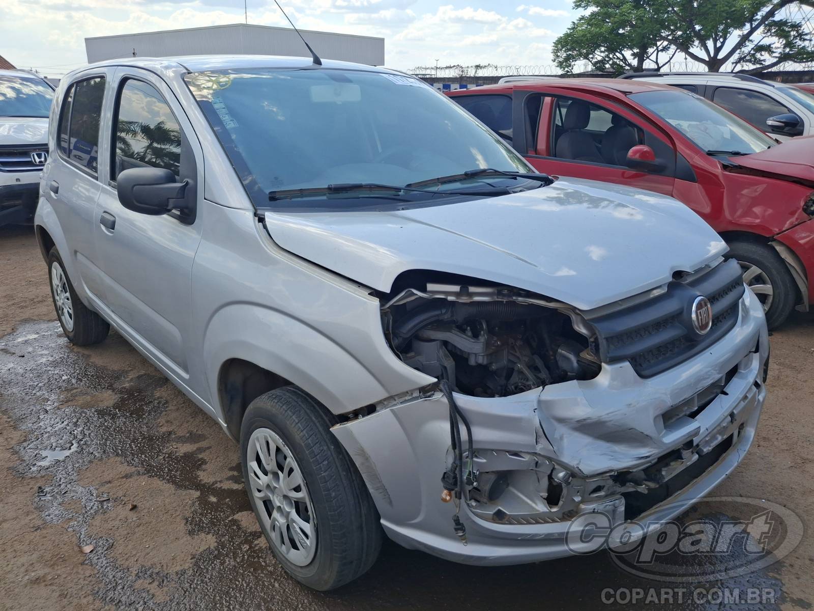 2018 FIAT UNO — leilão em Goiânia/GO