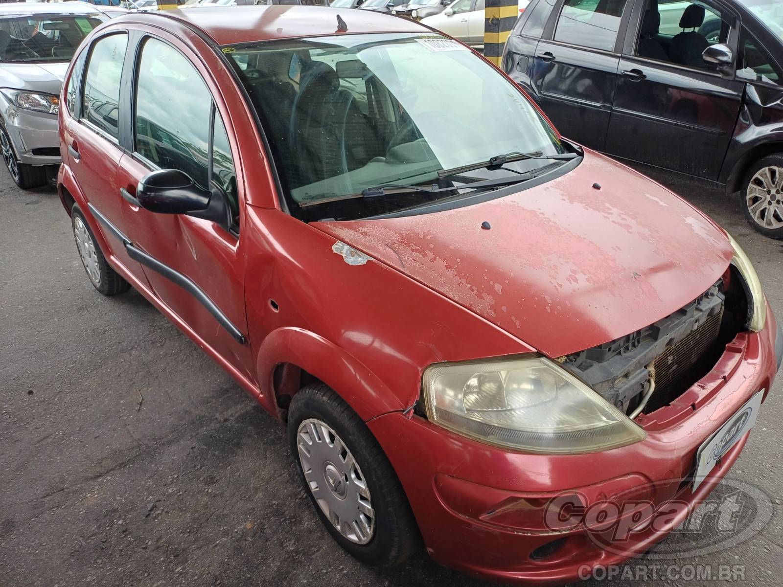 Veículo Citroën C3 Citroën C3 GLX 1.4 2008 2008 em leilão