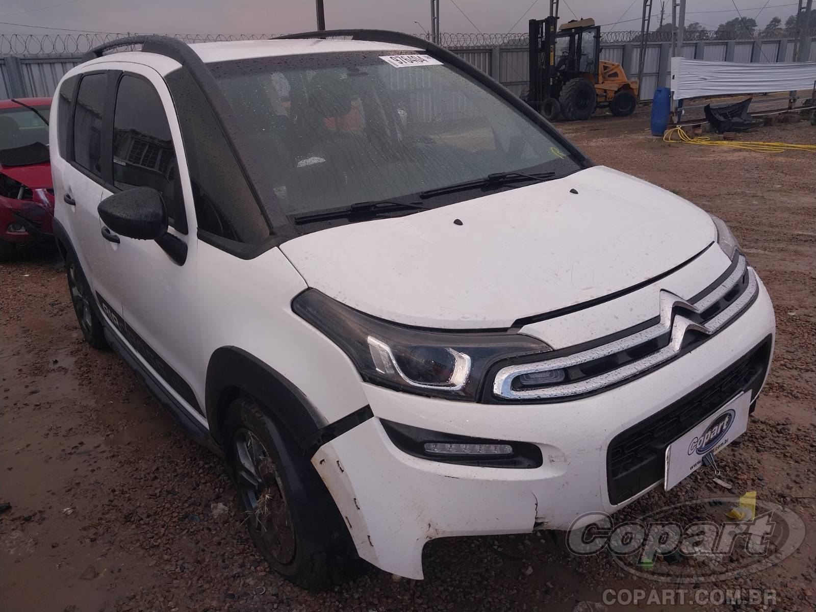 Veículo Citroën AIRCROSS Citroen Aircross Live 1.6 16V VVT 2018 Colisão Média Monta 2018 em leilão