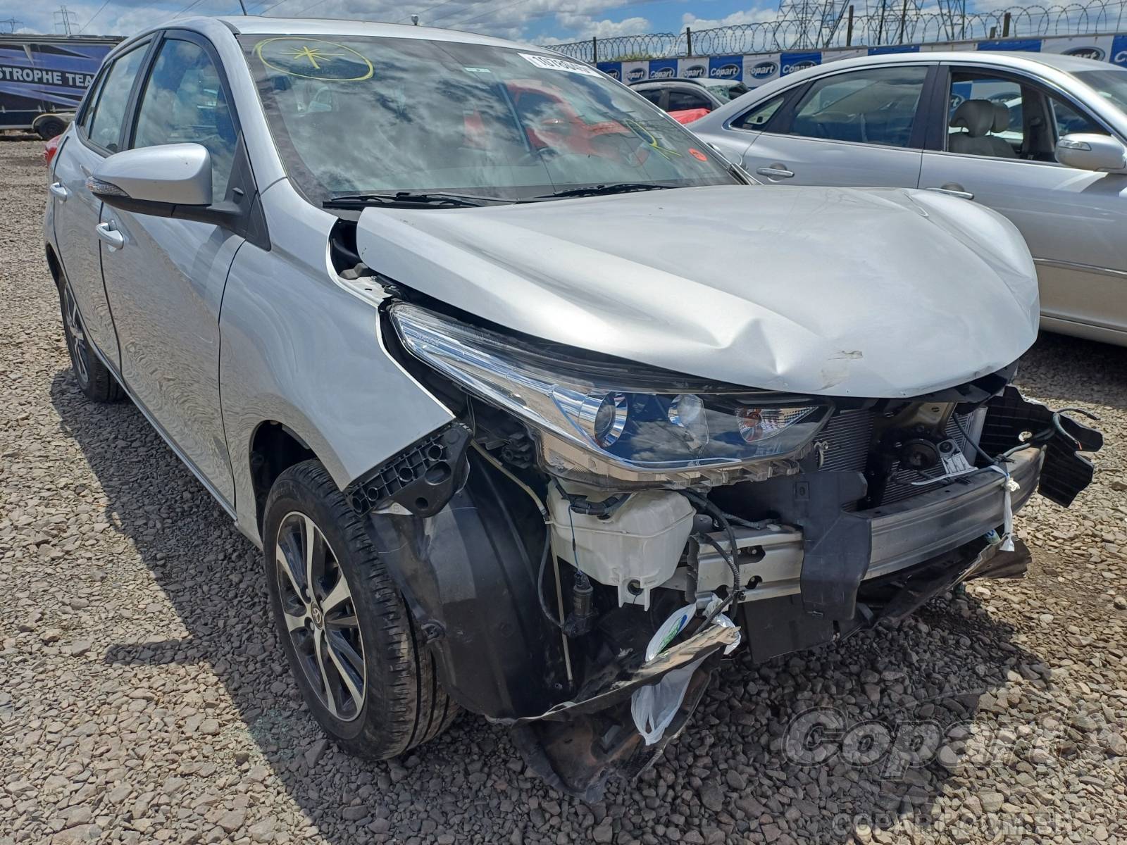 Veículo Toyota Yaris Toyota Yaris XLS Connect CVT 1.5 16V Dual VVT-i 2021 2021 em leilão