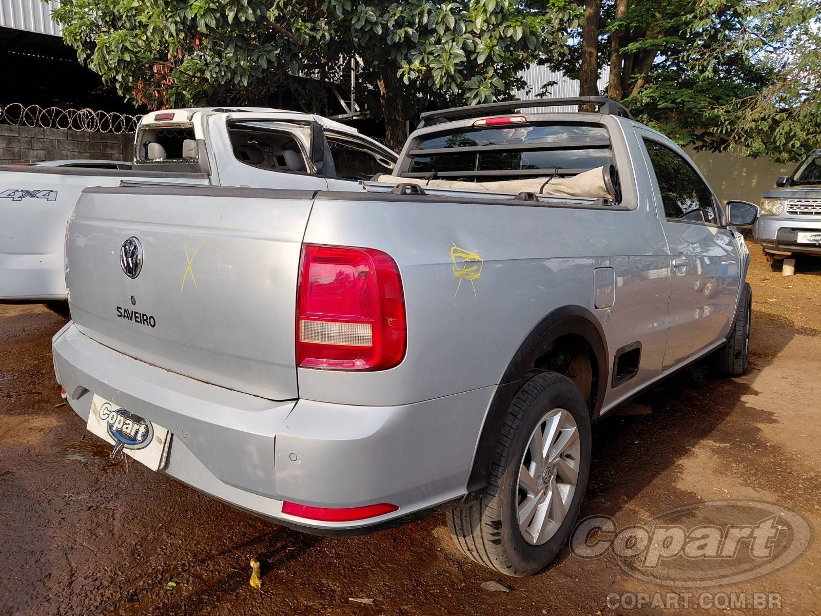 2020 VOLKSWAGEN SAVEIRO — leilão em Goiânia/GO (foto 4)