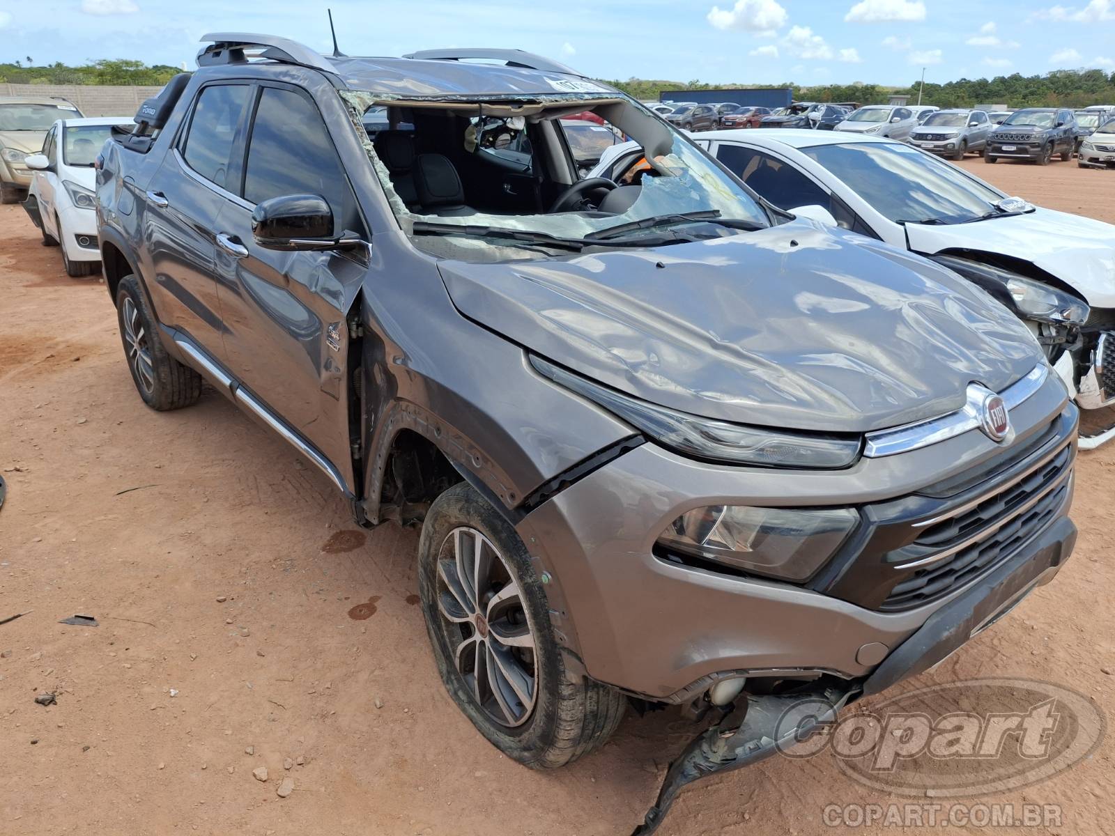 Veículo Fiat Toro Fiat Toro Volcano AT9 2.0 MultiJet Turbo 2020 2020 em leilão
