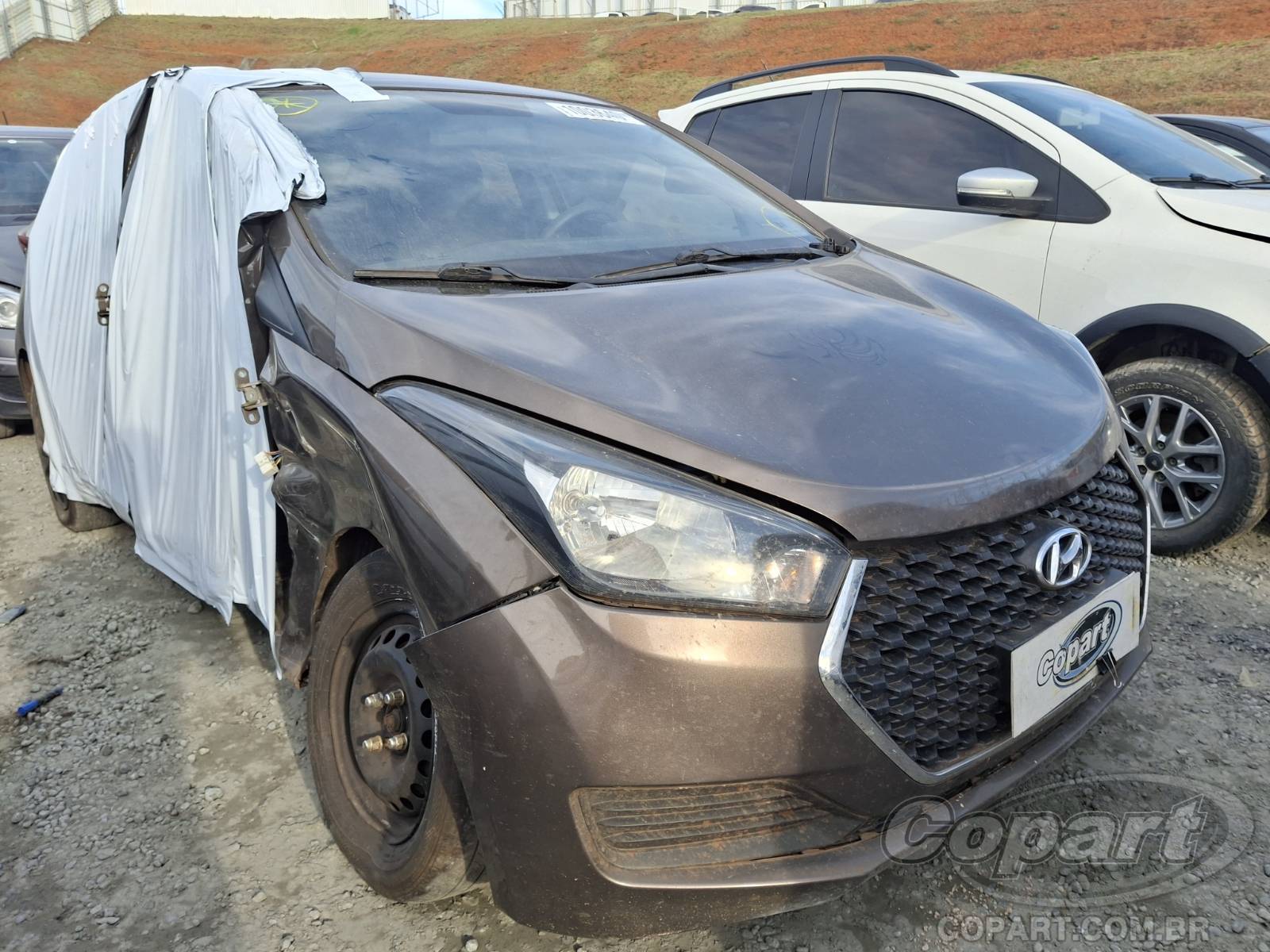 Veículo Hyundai HB20 HYUNDAI HB20 Unique 1.0 12V CVVT 2019 2019 em leilão