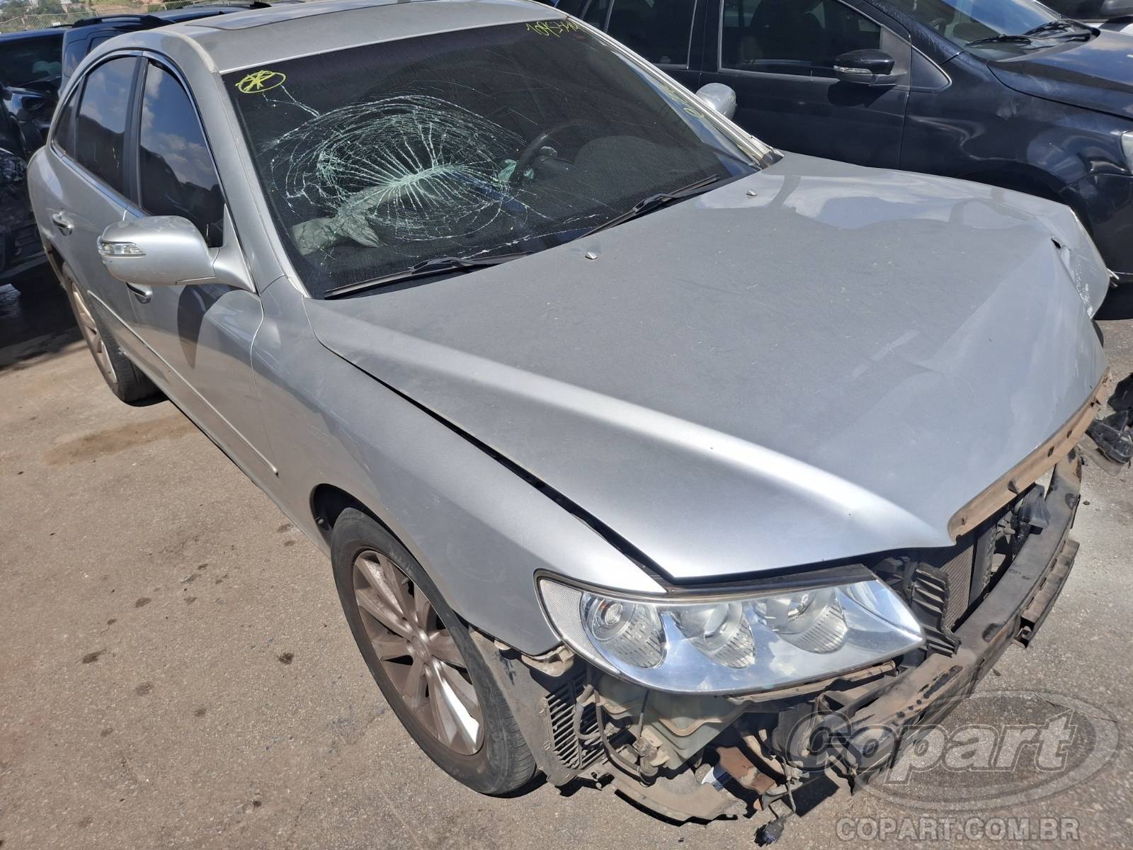 Veículo Hyundai Azera Hyundai Azera GLS 3.3 V6 2009 Recuperável 2009 em leilão