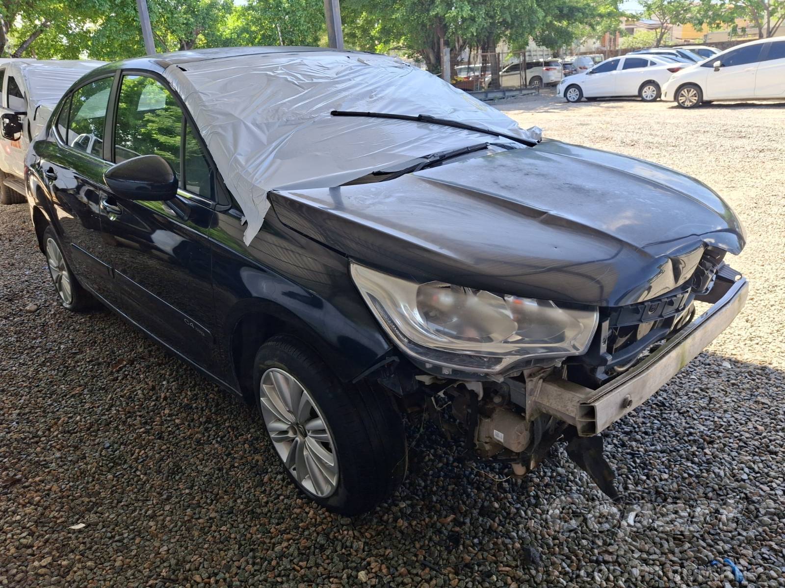 Veículo Citroën C4 Lounge Citroen C4 Lounge Origine 1.6 16V THP Turbo 2018 Colisão Média Monta 2018 em leilão