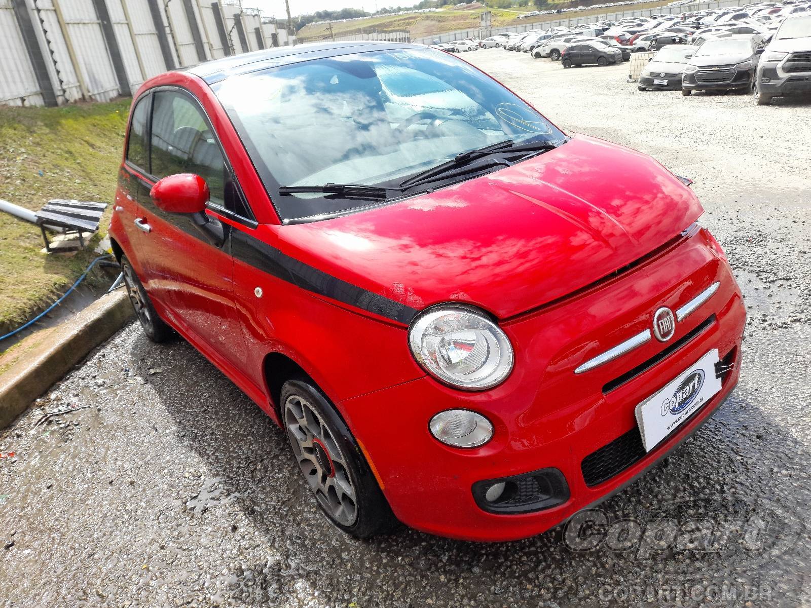 Veículo Fiat 500 2011 FIAT 500 Sport Air 1.4 16V MultiAir 2012 em leilão