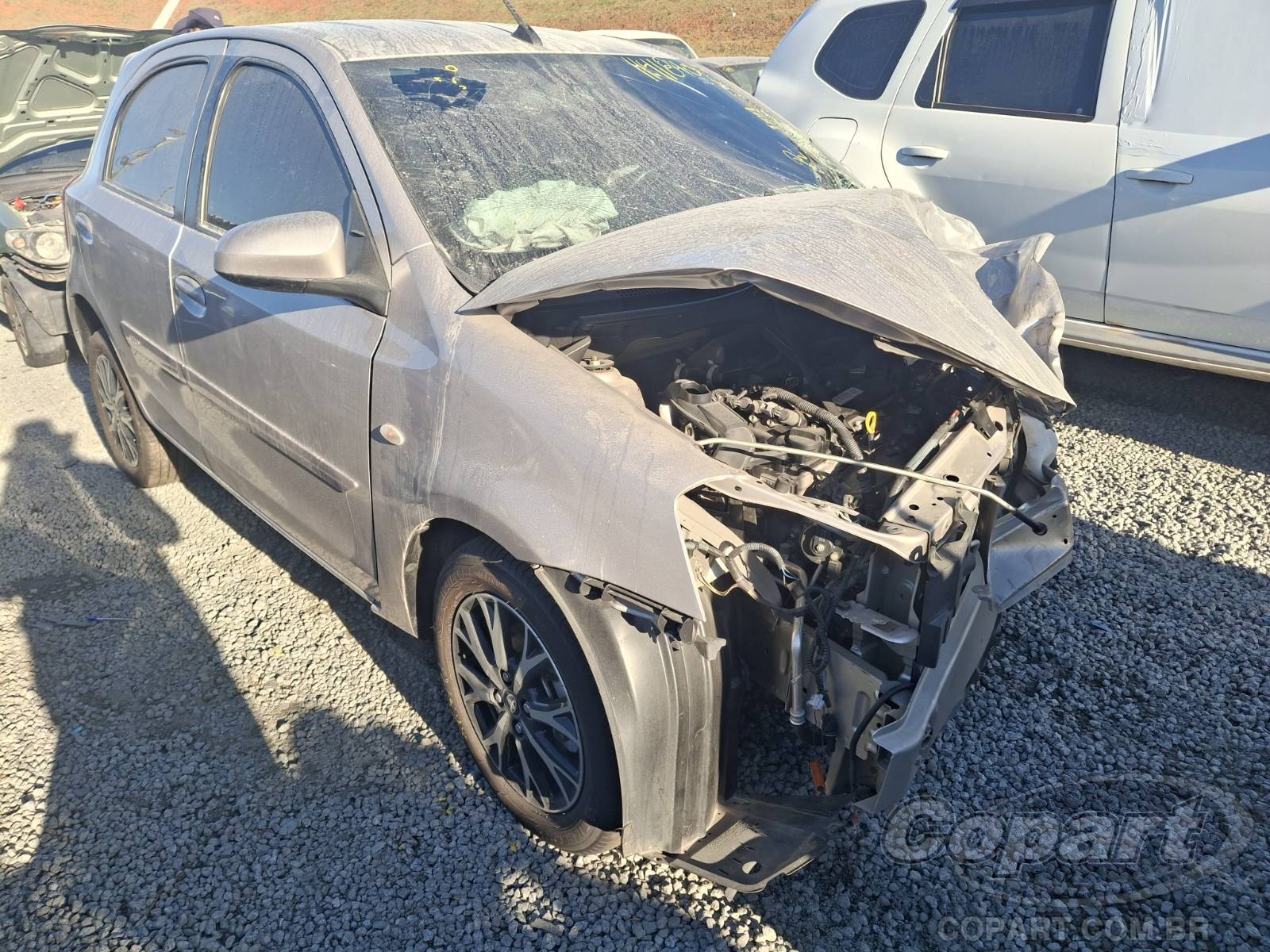 Veículo Toyota Etios Toyota Etios XS AT 1.5 16V Dual VVT-i 2018 Colisão 2018 em leilão