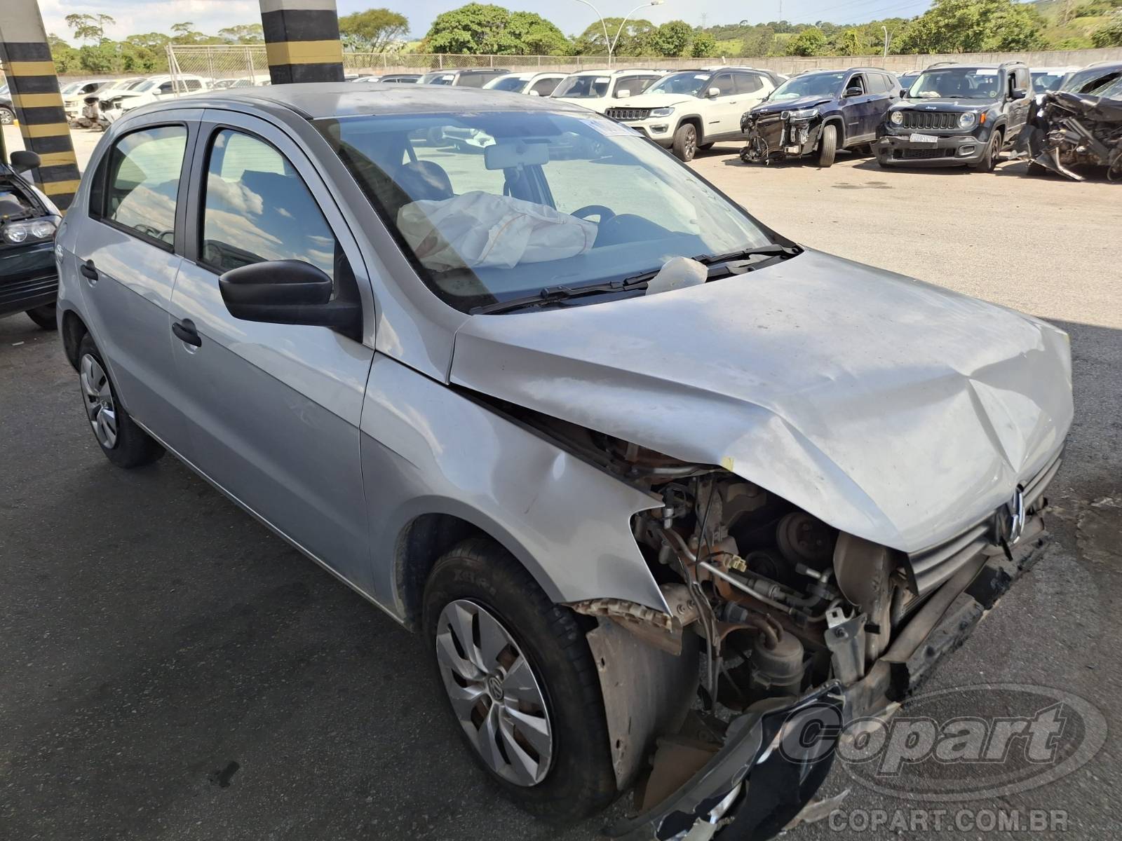 Veículo VW - VolksWagen Gol Volkswagen Gol 1.0 Total Flex 2014 em leilão